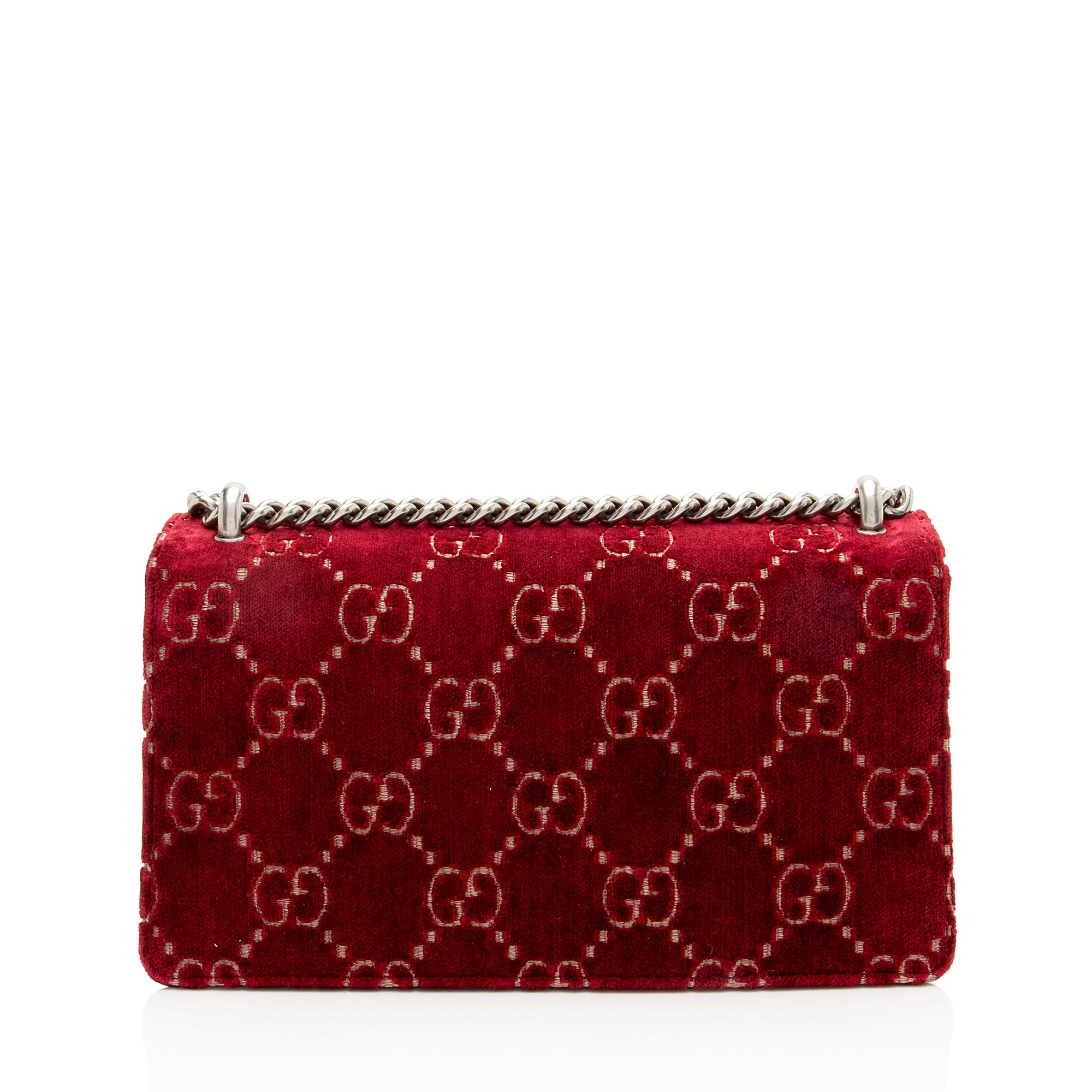 Gucci GG Velvet Crystal Dionysus Medium E/W Shoulder Bag