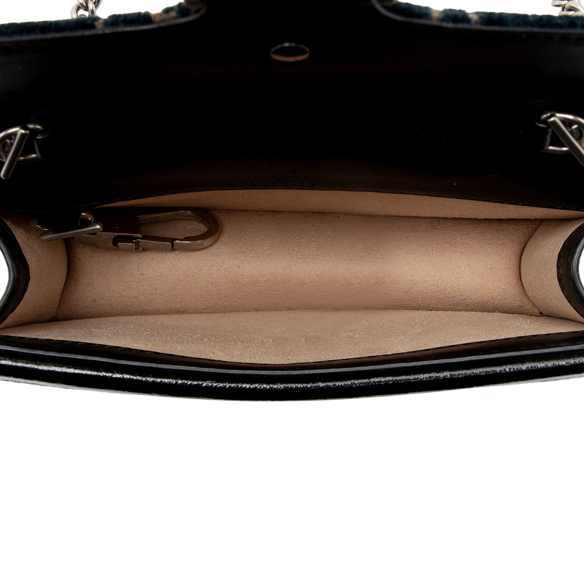 Gucci GG Velvet Crystal Dionysus Mini Shoulder Bag