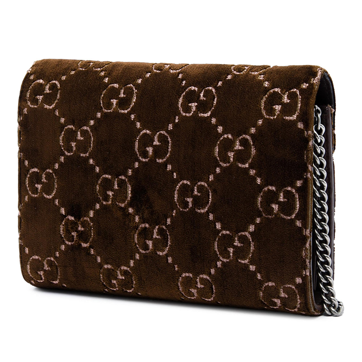 Gucci GG Velvet Dionysus Wallet on Chain