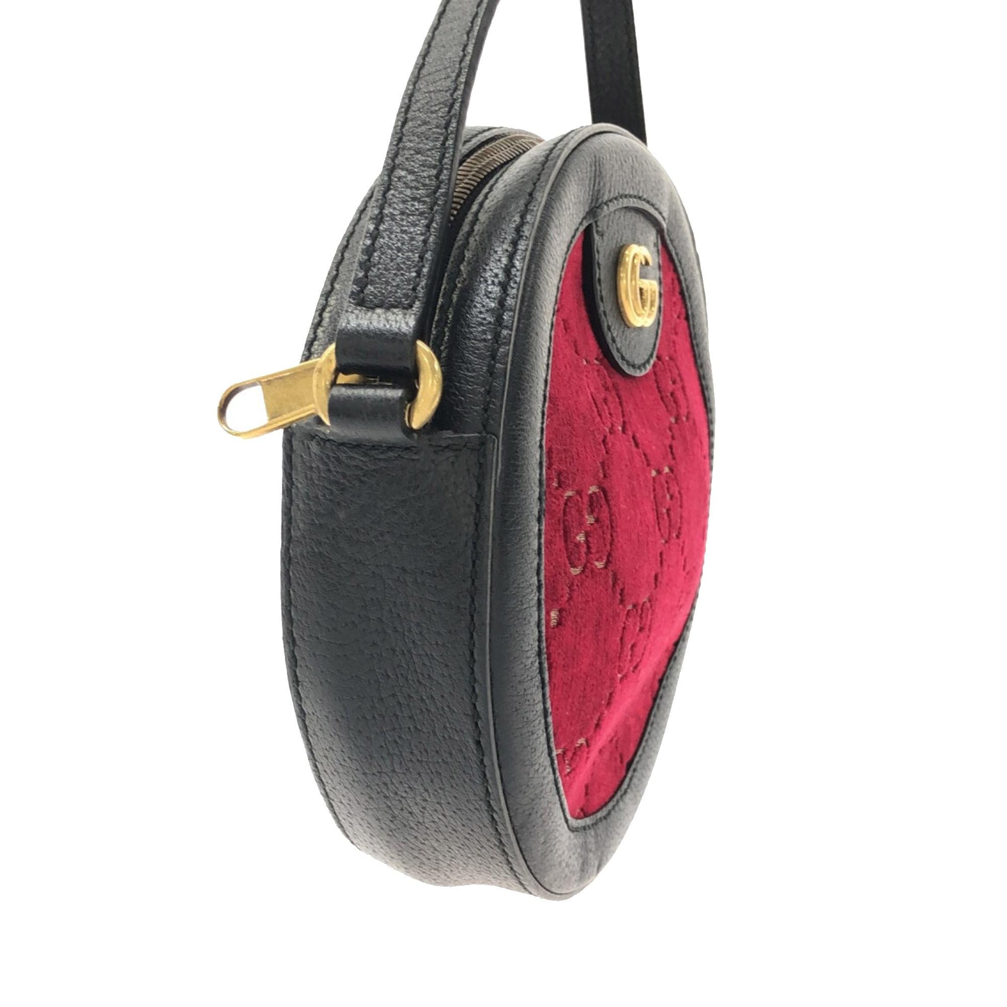 Gucci GG Velvet Ophidia Round Crossbody Bag (SHG-lQpKpo)