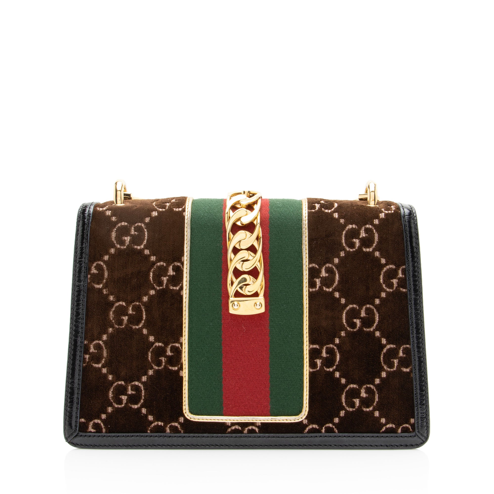Gucci GG Velvet Sylvie Small Shoulder Bag