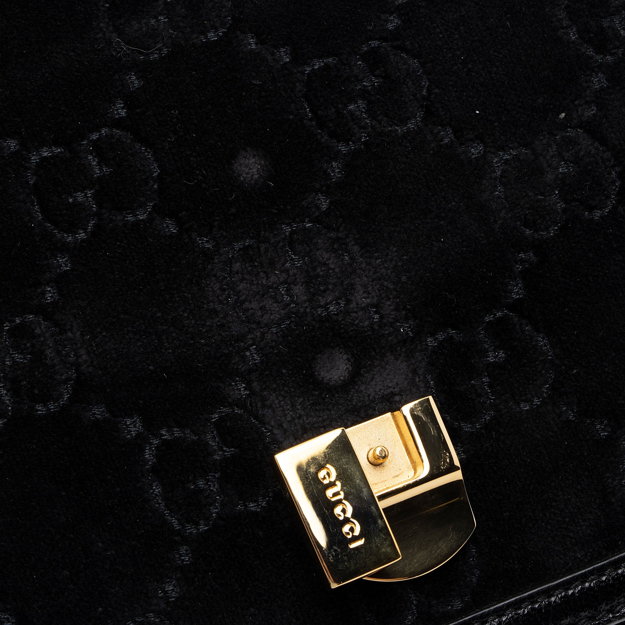 Gucci GG Velvet Sylvie Small Shoulder Bag