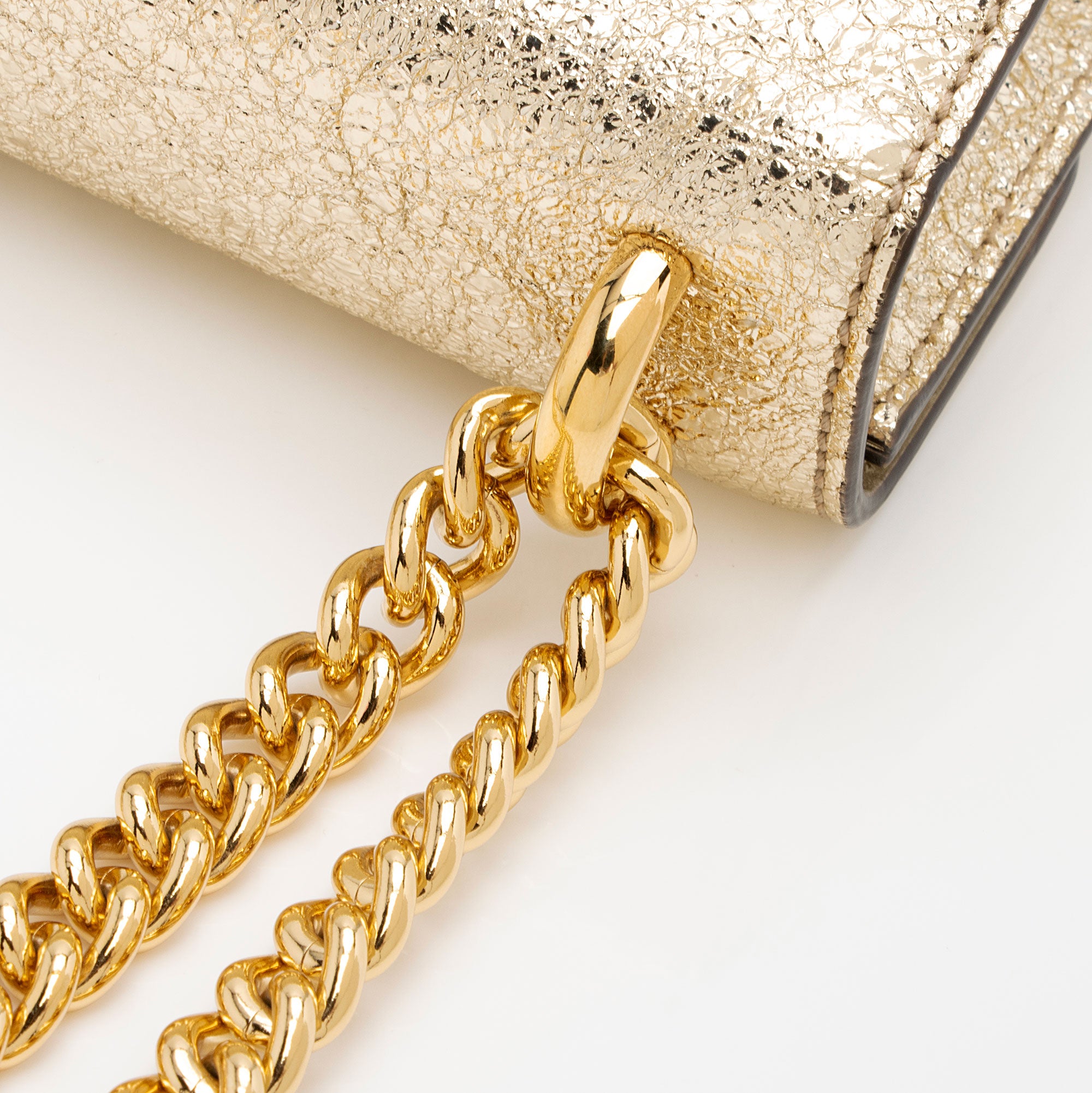 Gucci Galassia Leather Padlock Small Shoulder Bag (SHF-Tu7mRP)