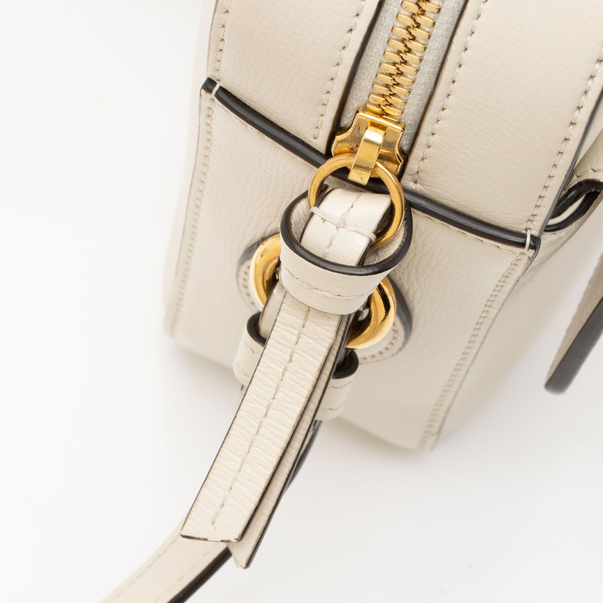 Gucci Glazed Calfskin Horsebit 1955 Small Shoulder Bag