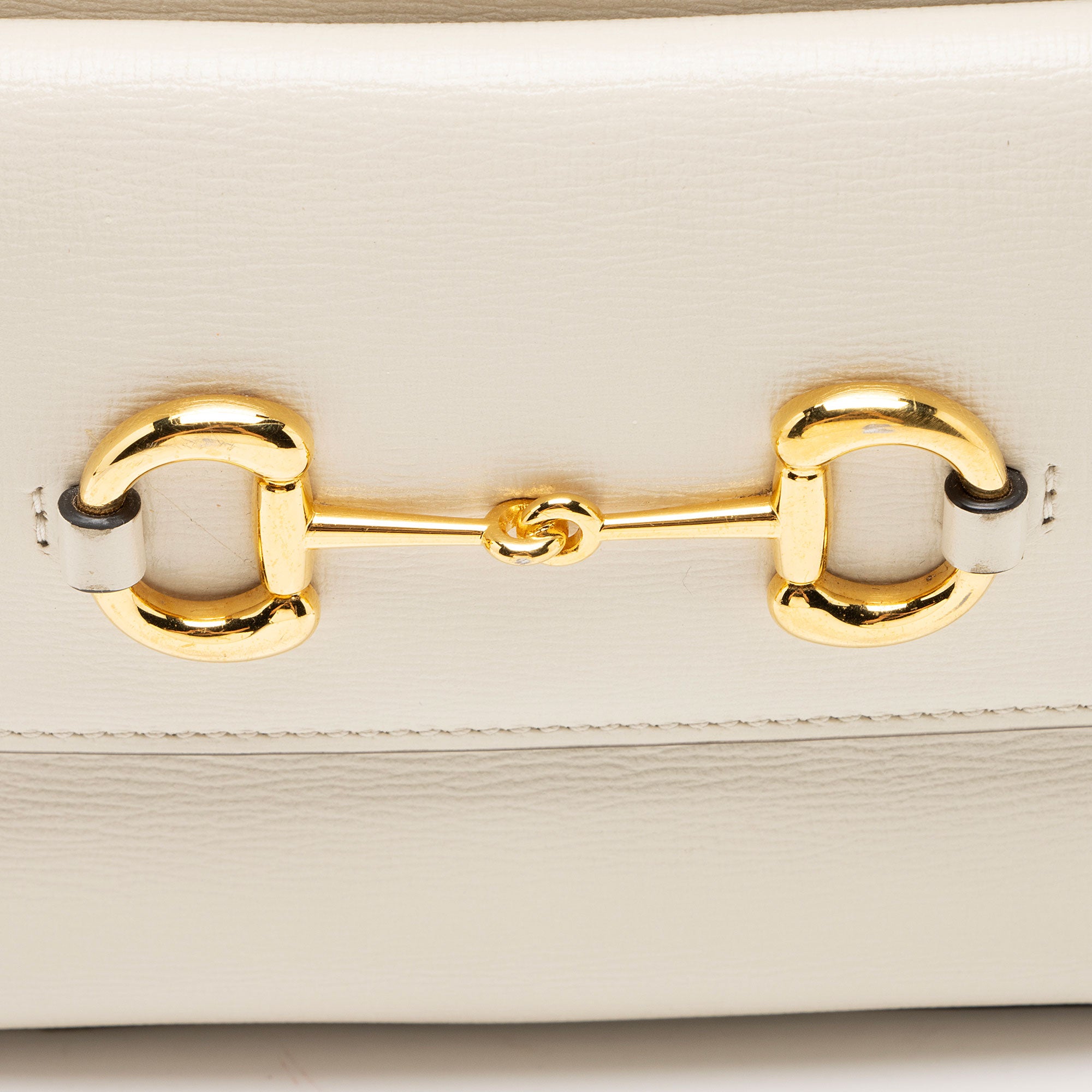 Gucci Glazed Calfskin Horsebit 1955 Small Shoulder Bag