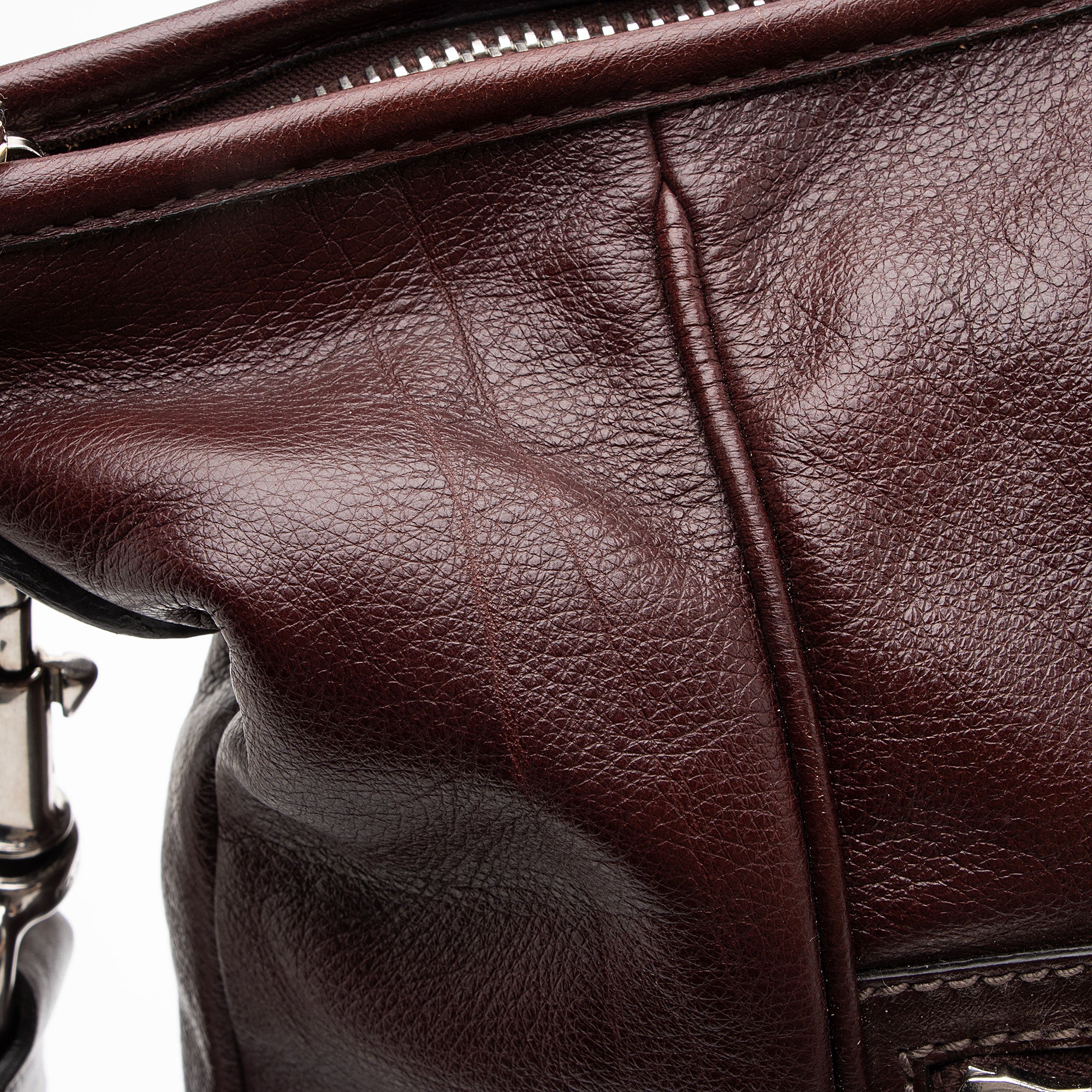 Gucci Glazed Leather Beacon Messenger