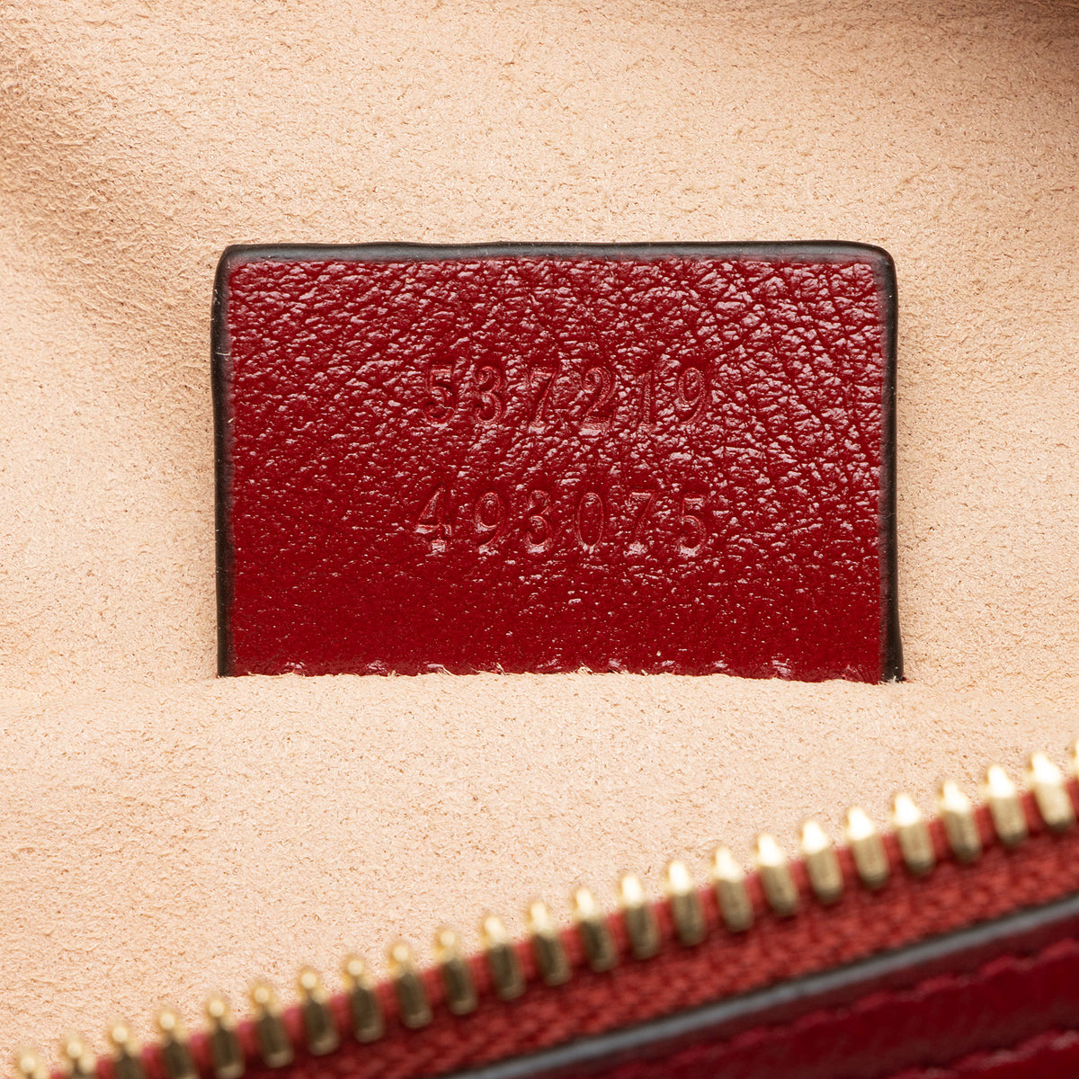 Gucci Glazed Leather Pochette
