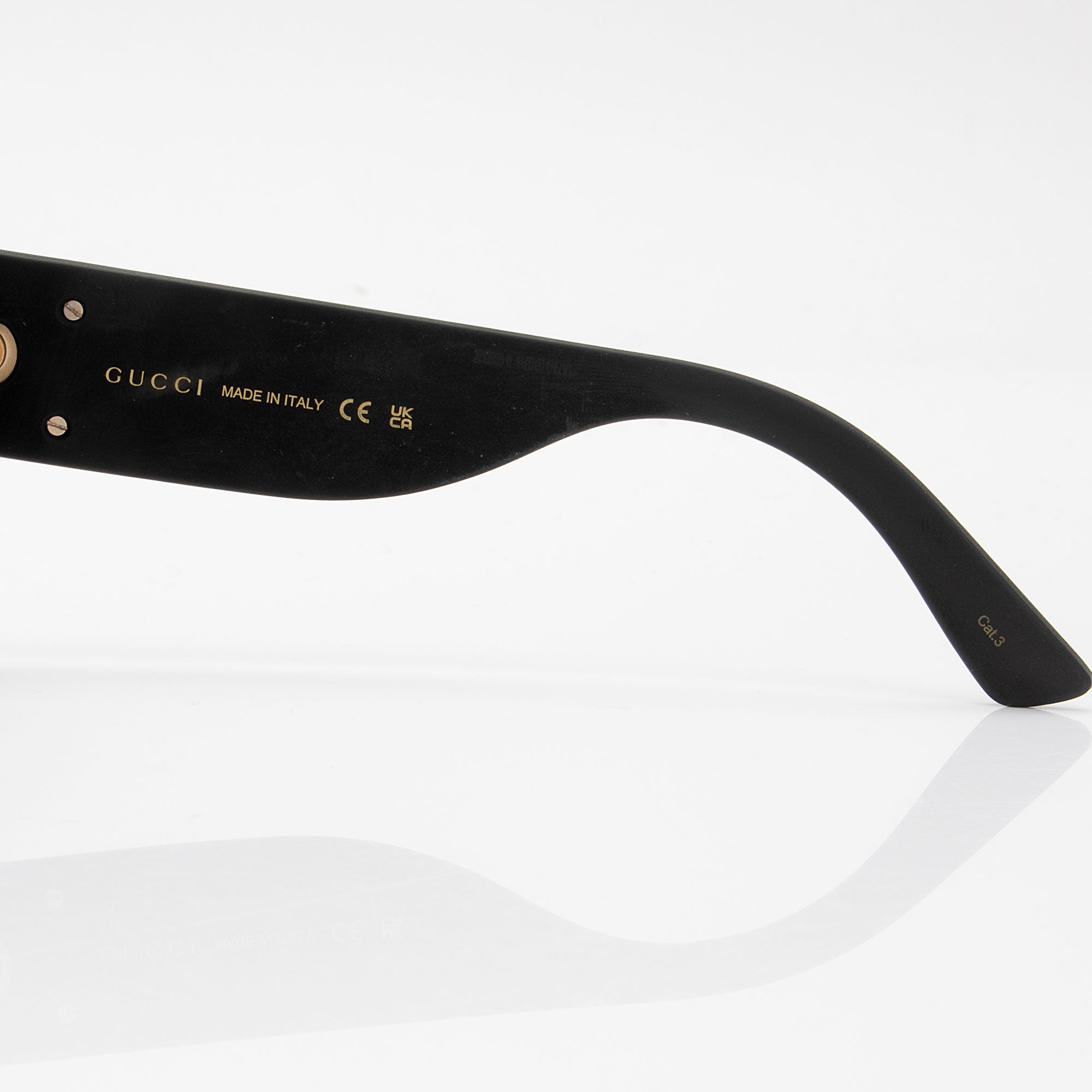 Gucci Glitter Interlocking G Square Sunglasses (SHF-kFSMXd)