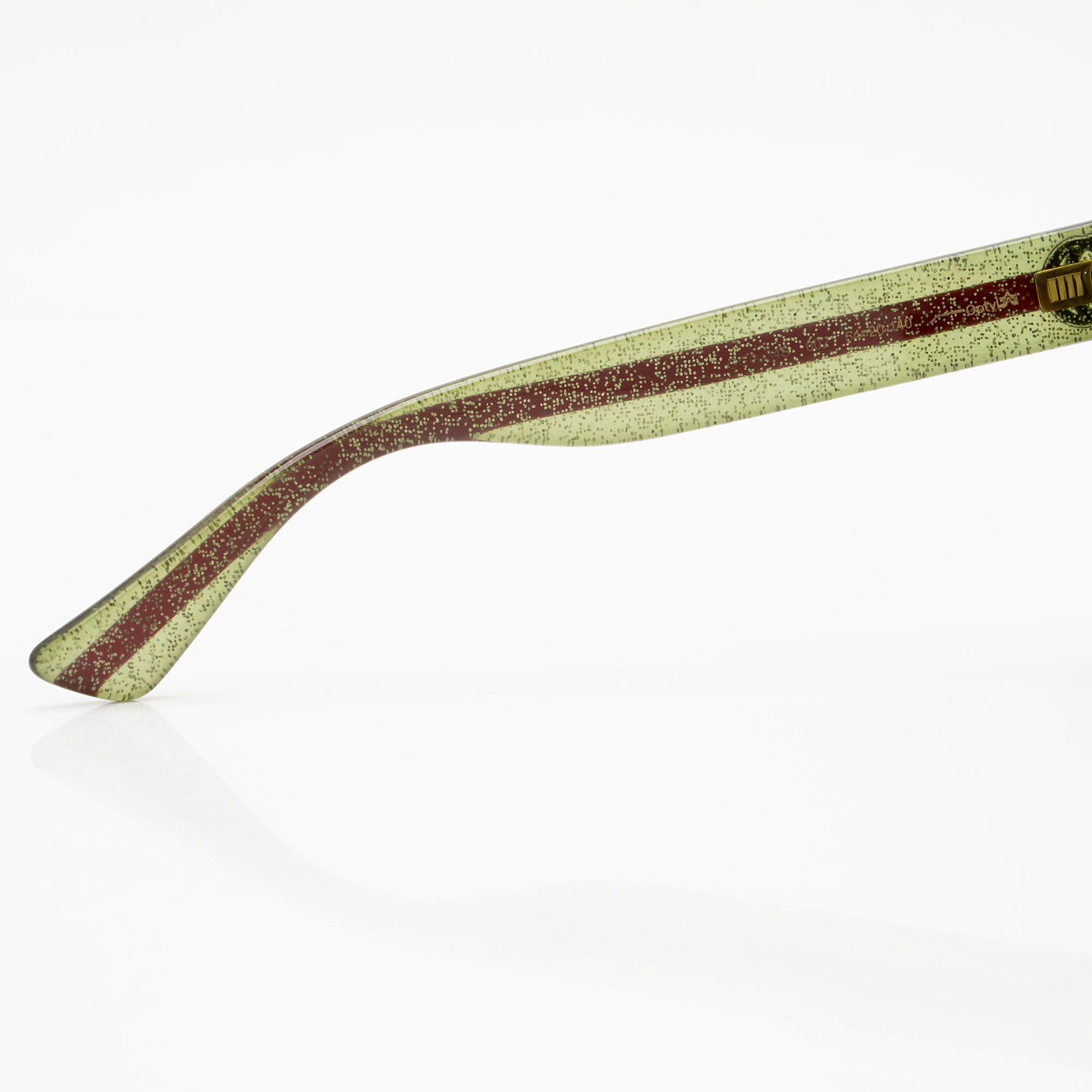 Gucci Glitter Web Interlocking G Round Sunglasses