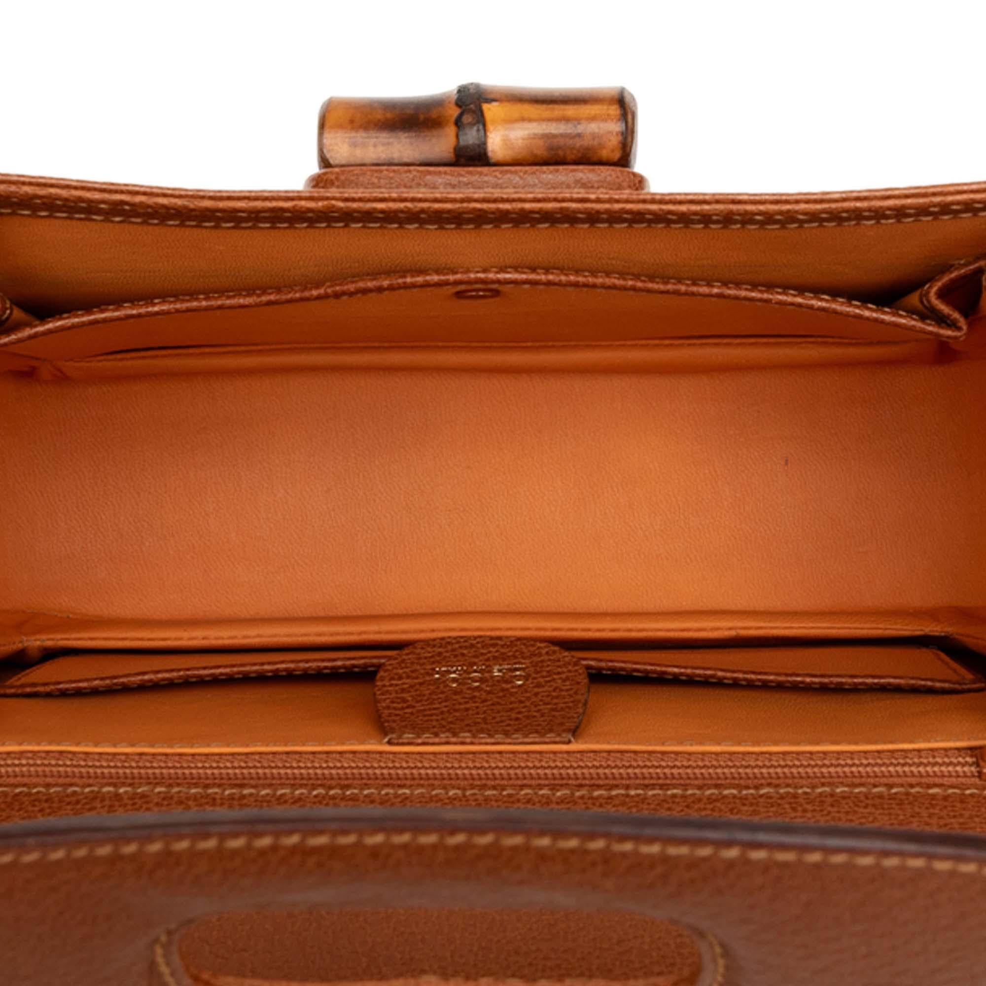 Gucci Grained Calfskin Bamboo Night
