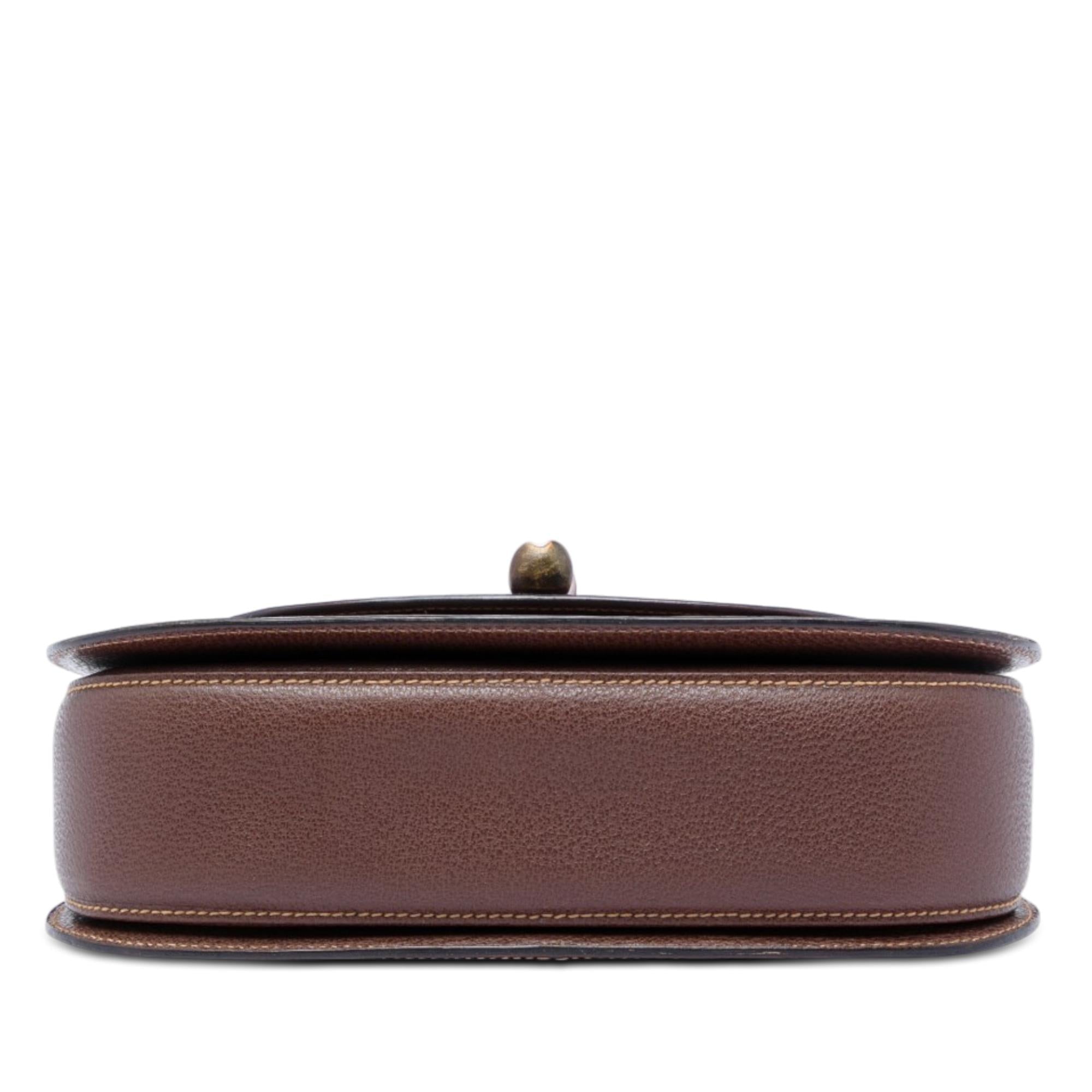 Gucci Grained Calfskin Bamboo Night