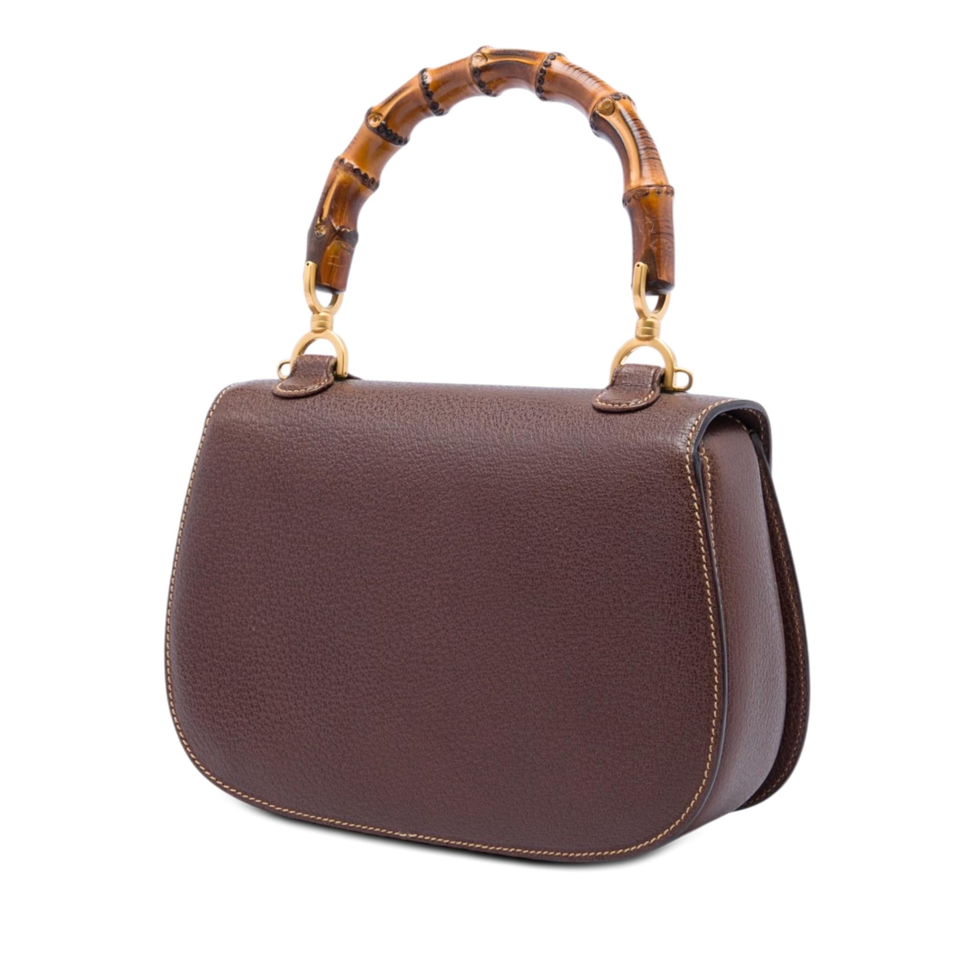 Gucci Grained Calfskin Bamboo Night