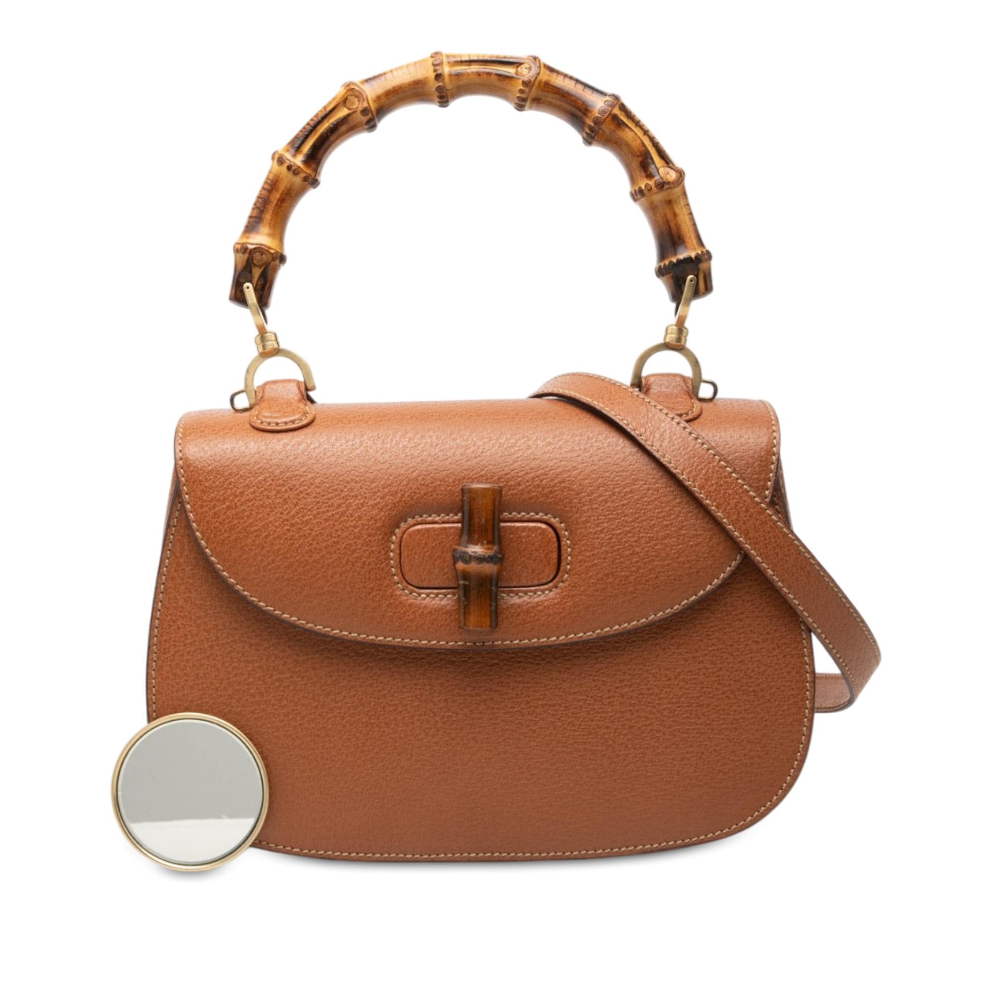 Gucci Grained Calfskin Bamboo Night