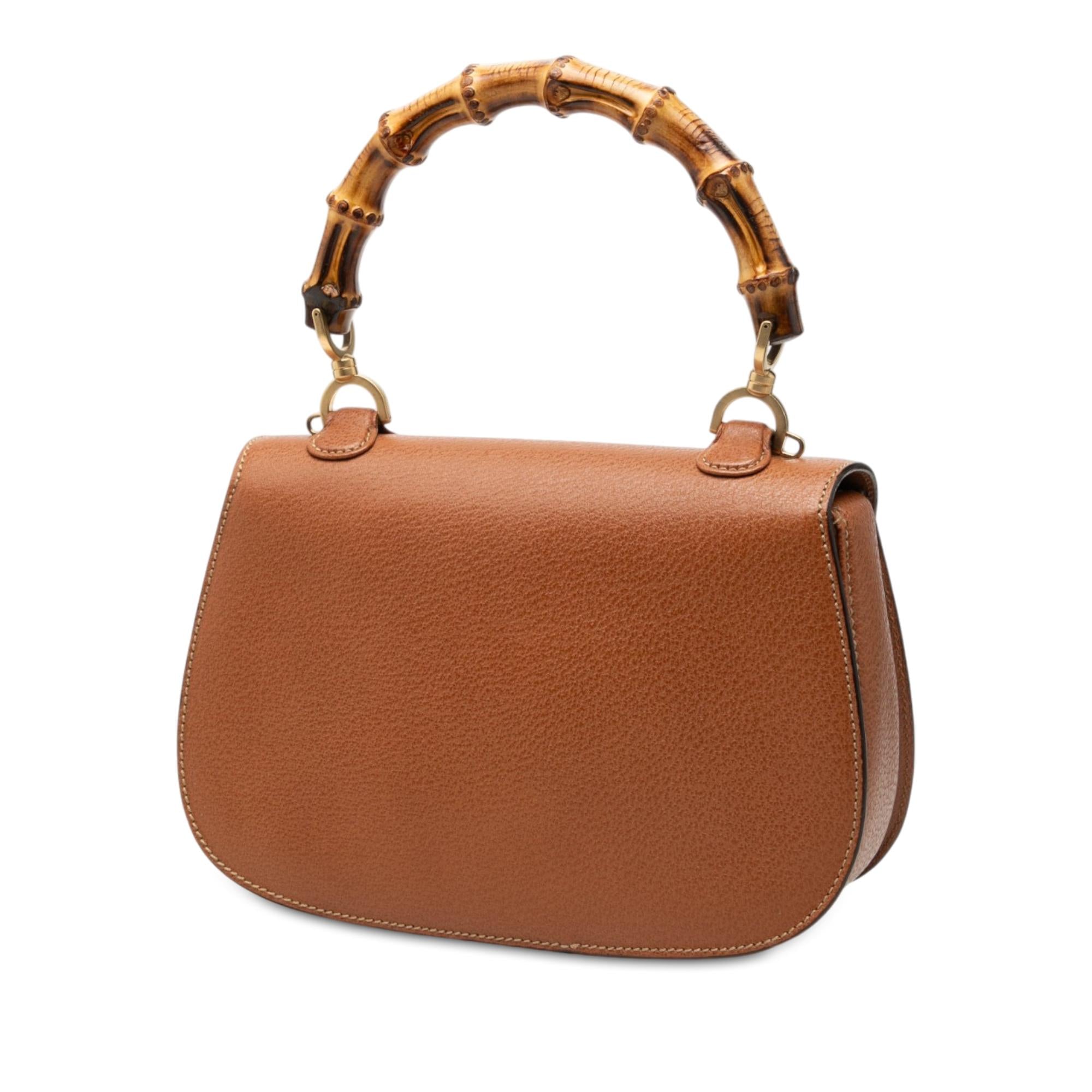 Gucci Grained Calfskin Bamboo Night