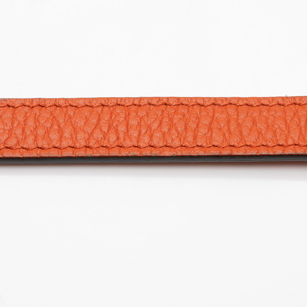 GUCCI GG Logo Interlocking Belt 75/30 Leather Orange 158-082825 display picture 1