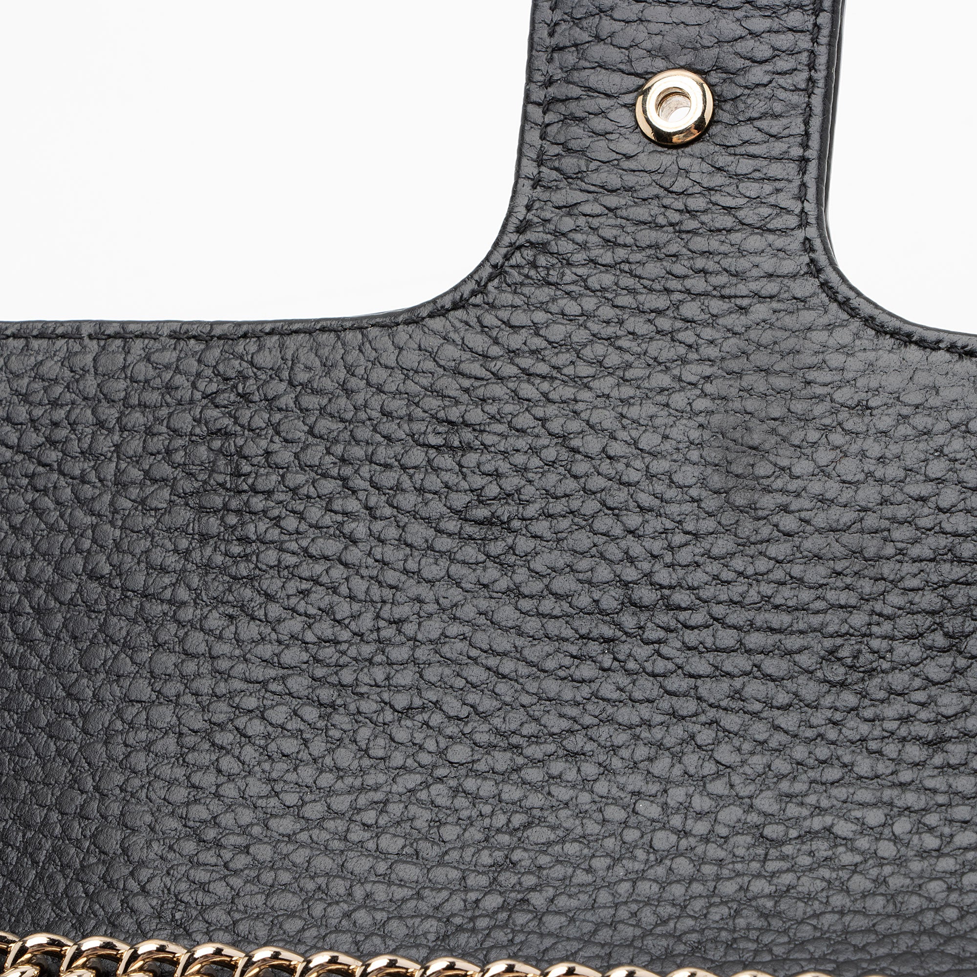 Gucci Grained Calfskin Interlocking G Small Shoulder Bag