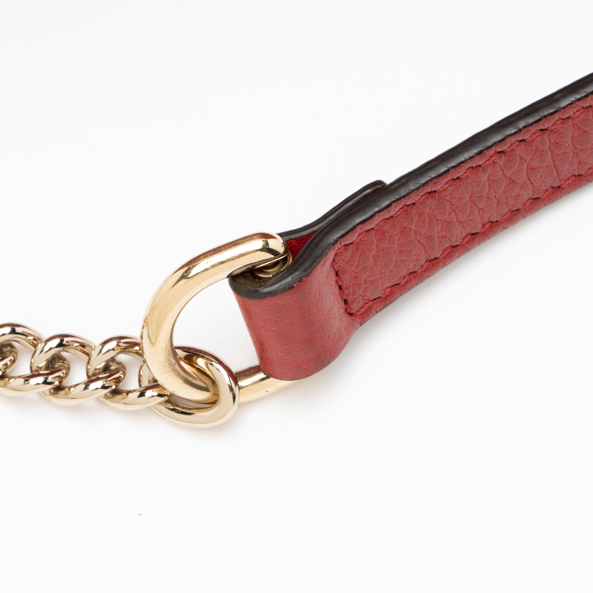 Gucci Grained Calfskin Interlocking G Small Shoulder Bag