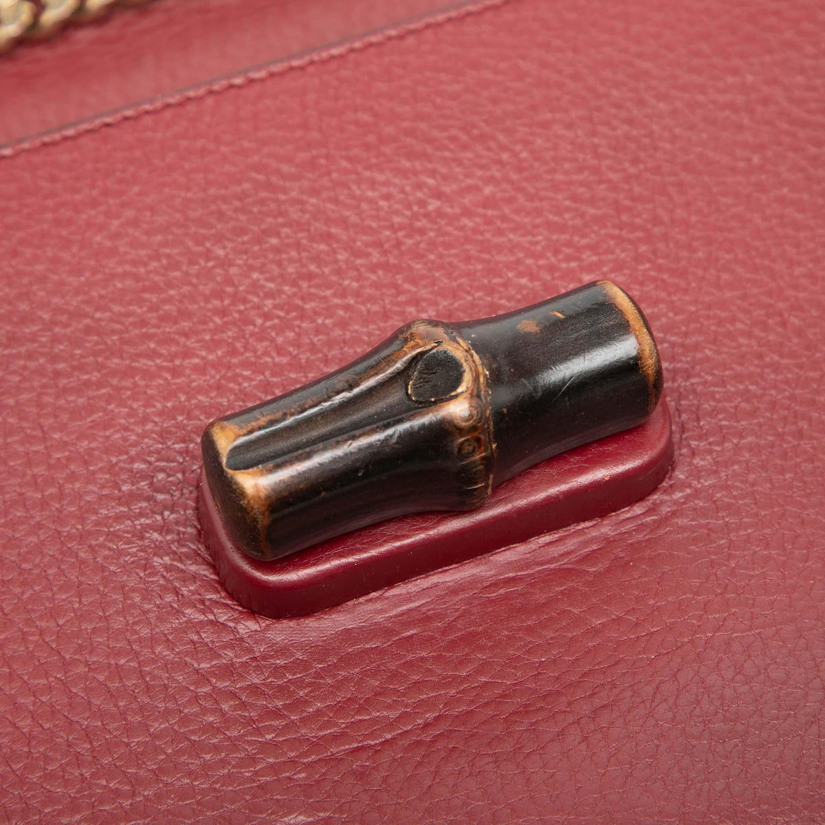 Gucci Grained Calfskin Logo Half Moon Crossbody