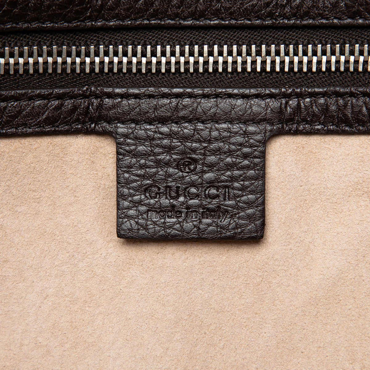 Gucci Grained Calfskin Tote