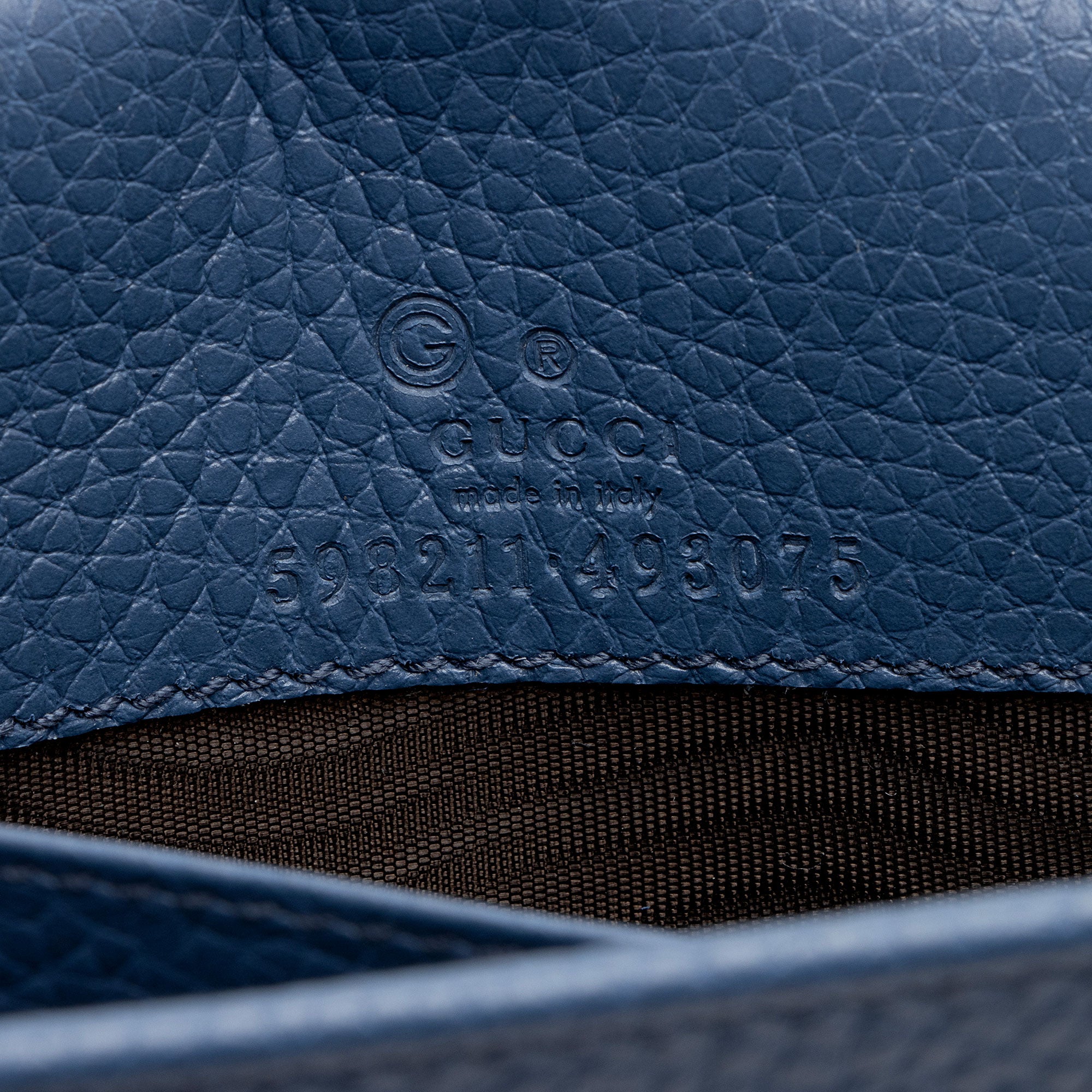 Gucci Grained Leather Soho Wallet on Chain Bag (SHF-6pAjFg)