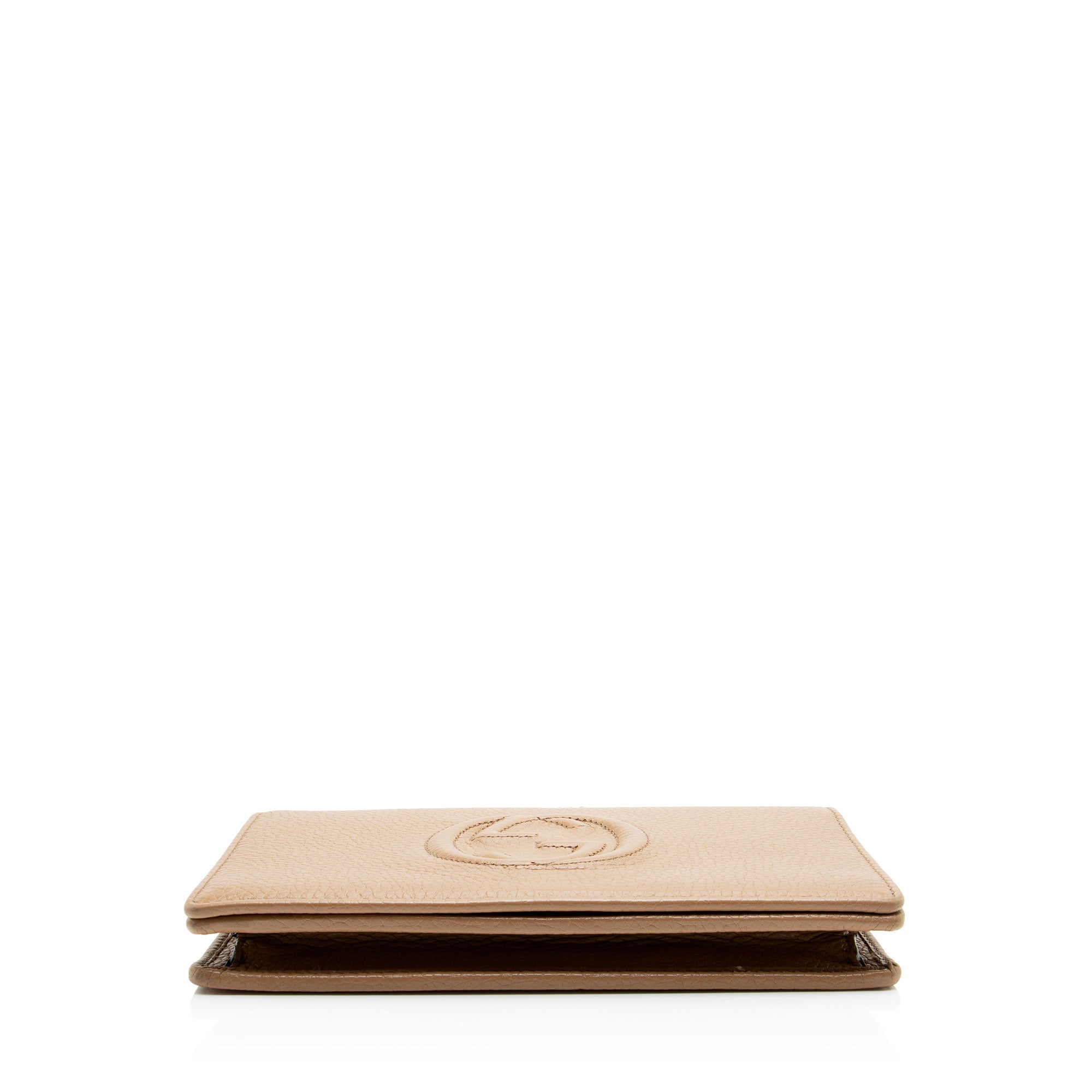 Gucci Grained Leather Soho Wallet on Chain