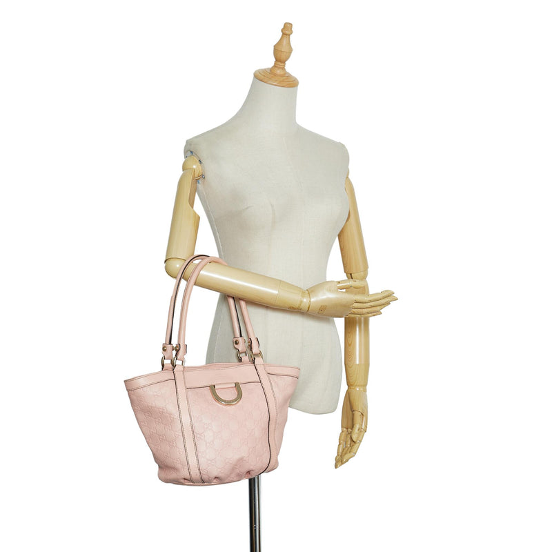 Gucci Guccissima Abbey D-Ring Shoulder Bag (SHG-MoSqTJ)