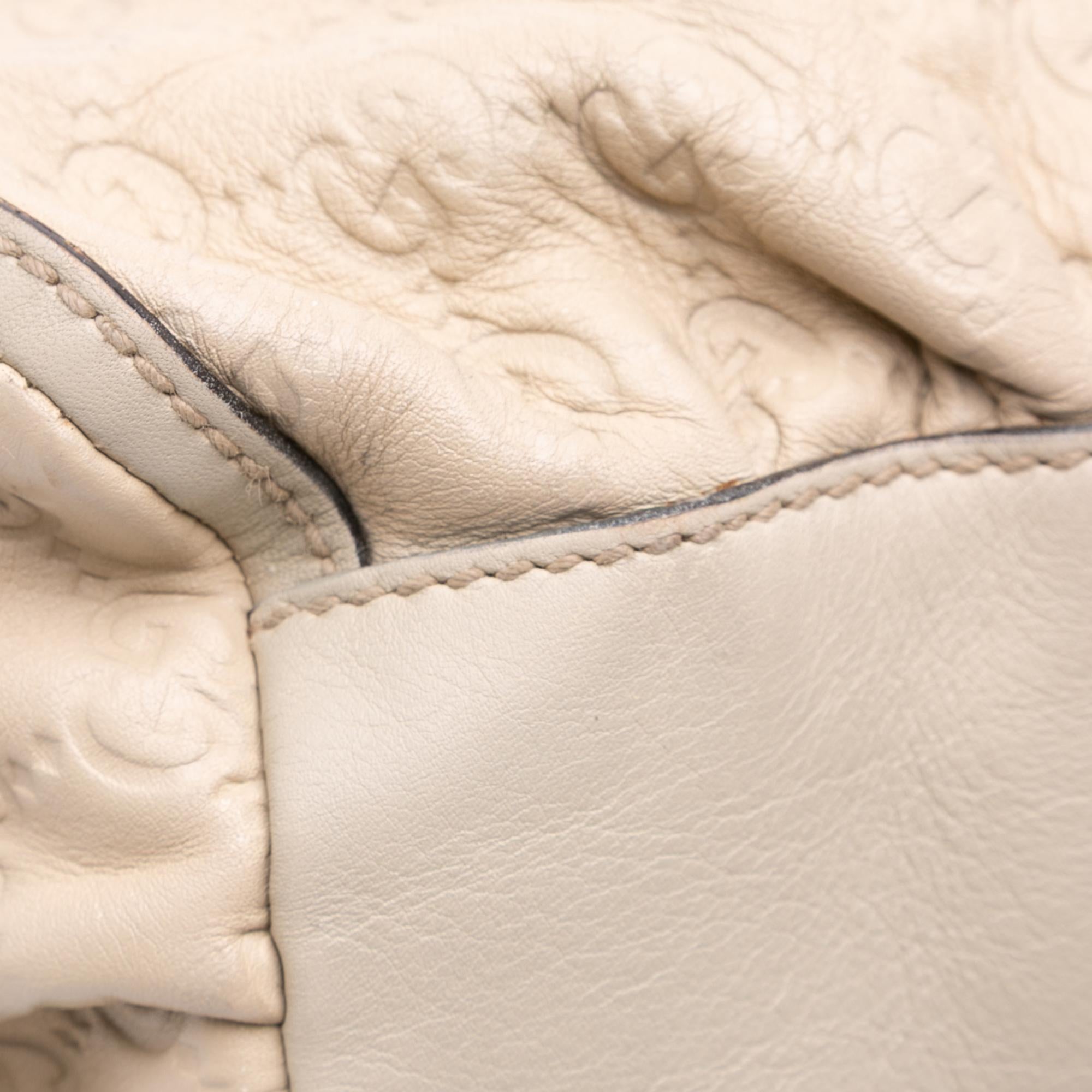 Gucci Guccissima Abbey D Ring Shoulder Bag