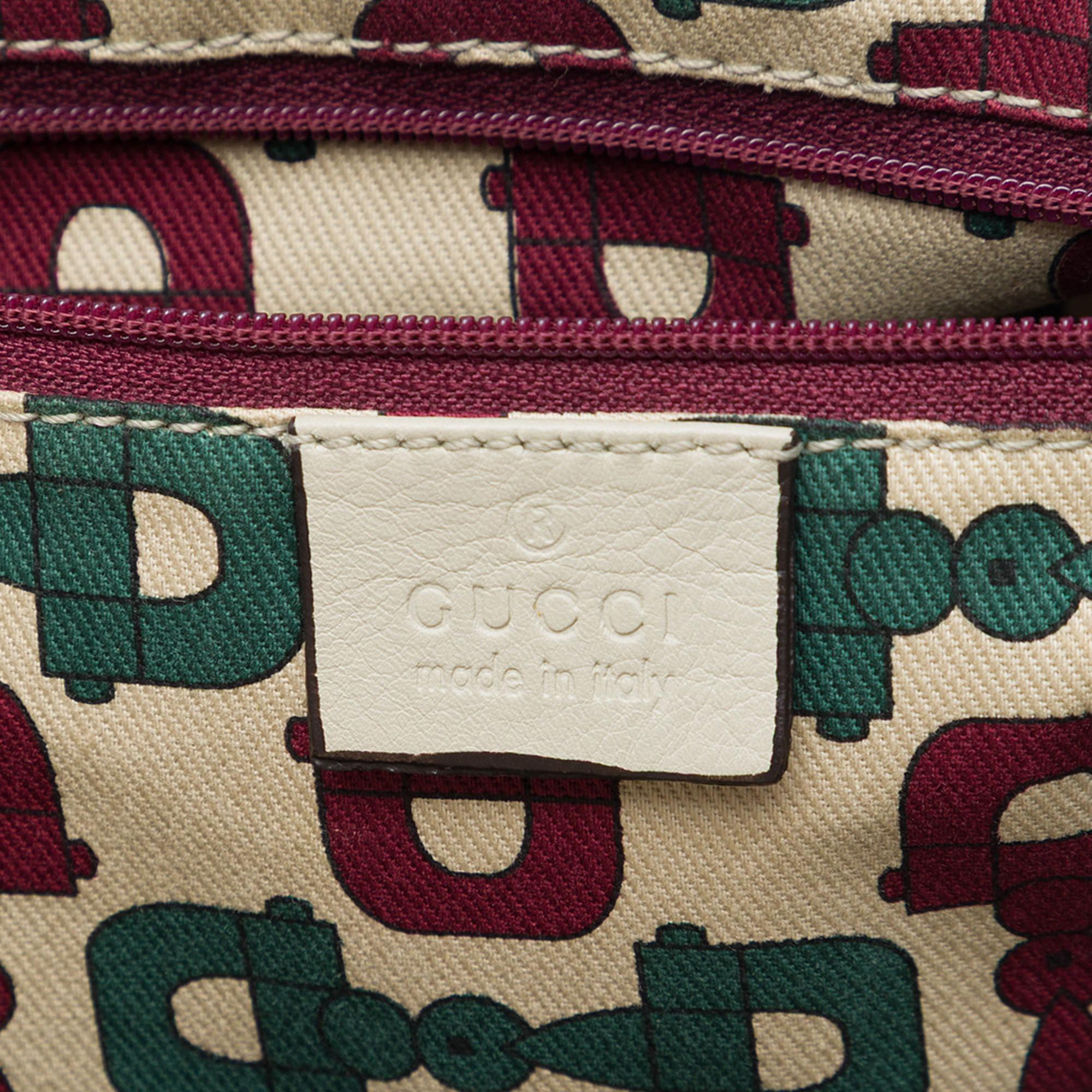 Gucci Guccissima Abbey D Ring Shoulder Bag