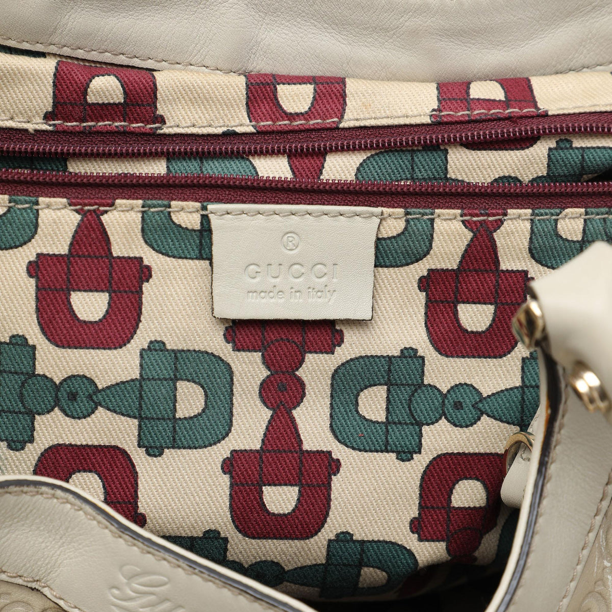 Gucci Guccissima Abbey D Ring Shoulder Bag