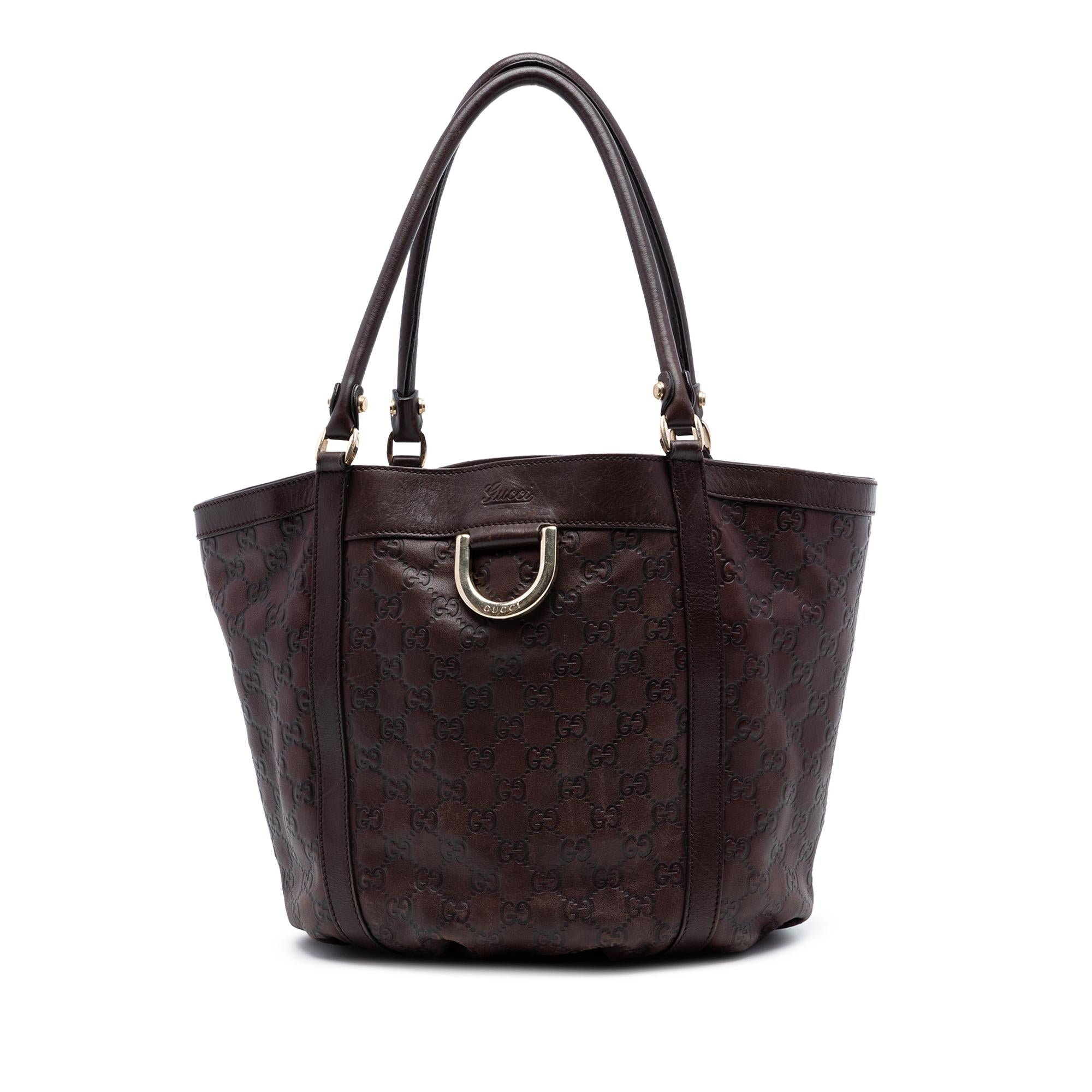 Gucci Guccissima Abbey D Ring Tote