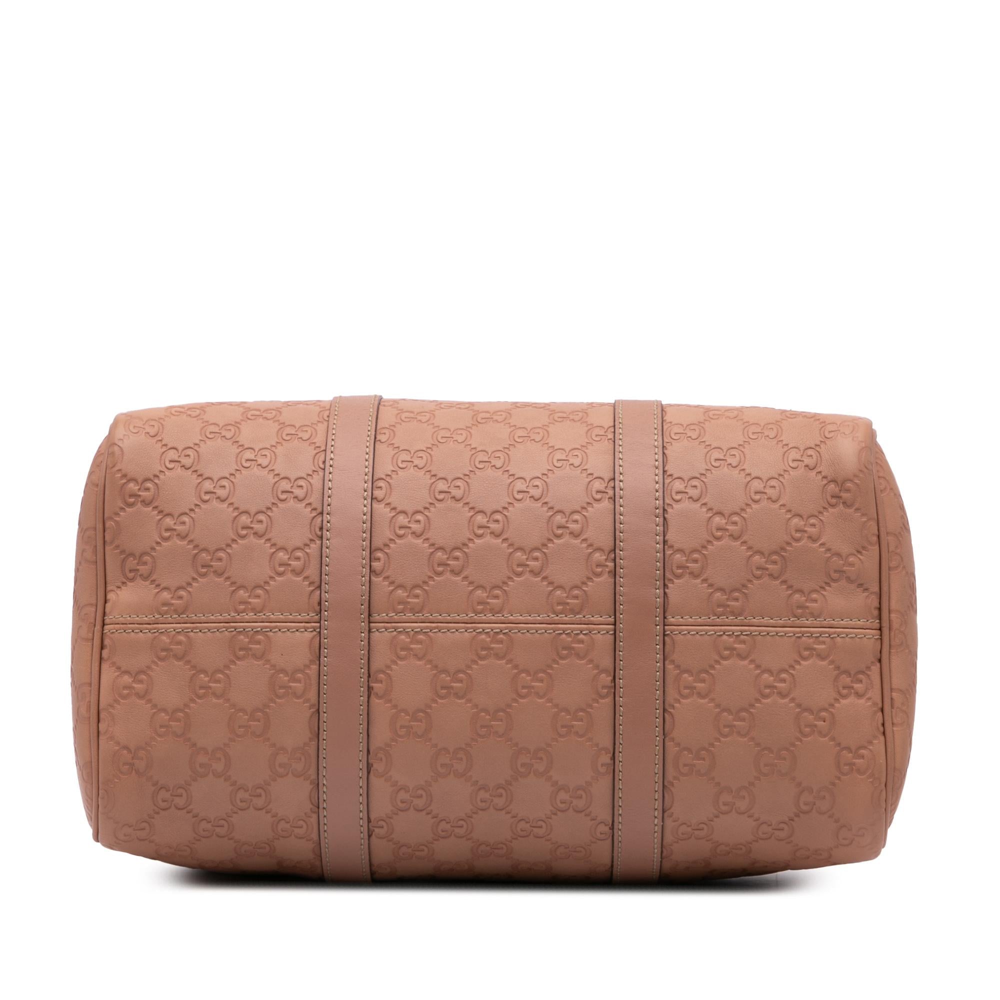 Gucci Guccissima Boston Bag