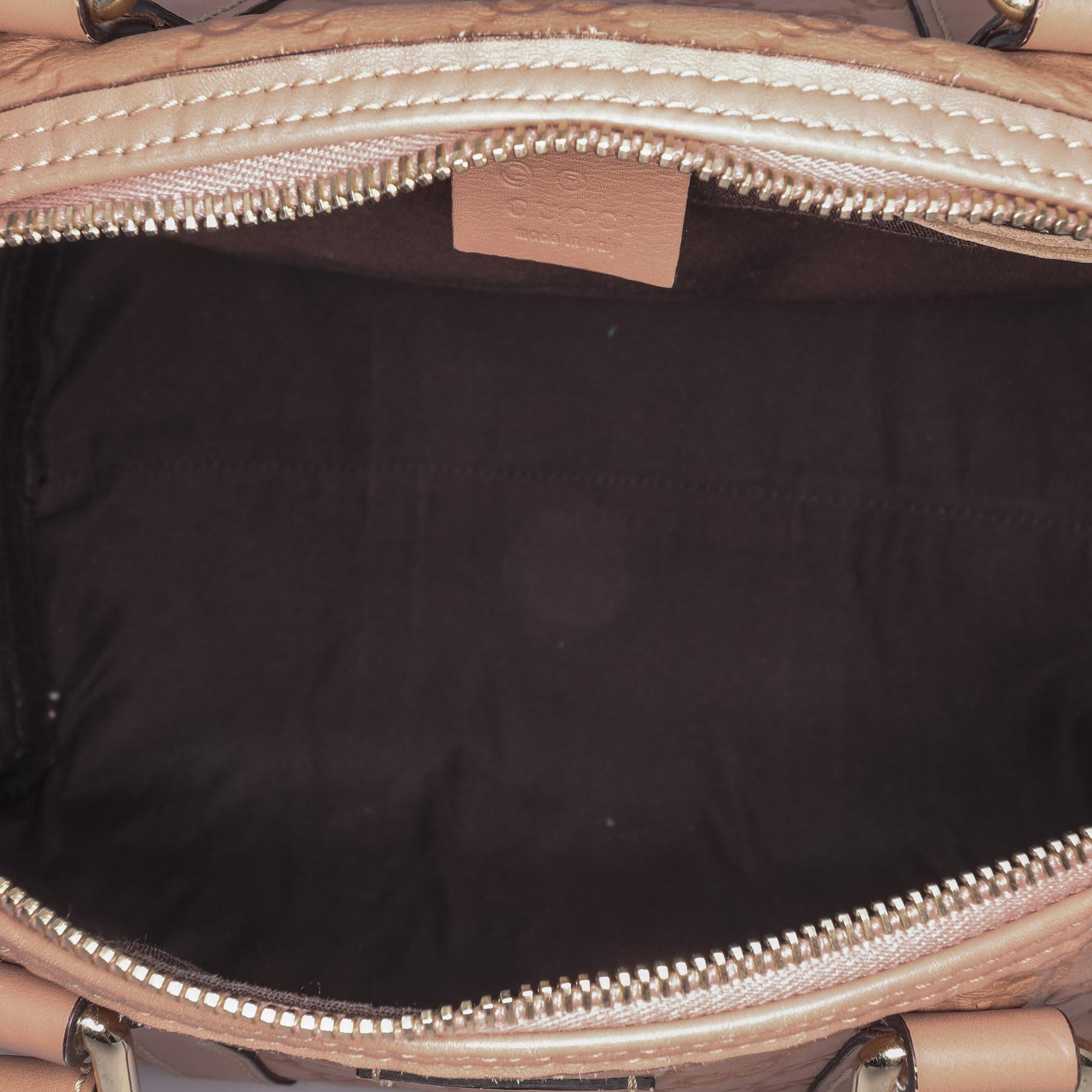 Gucci Guccissima Boston Bag