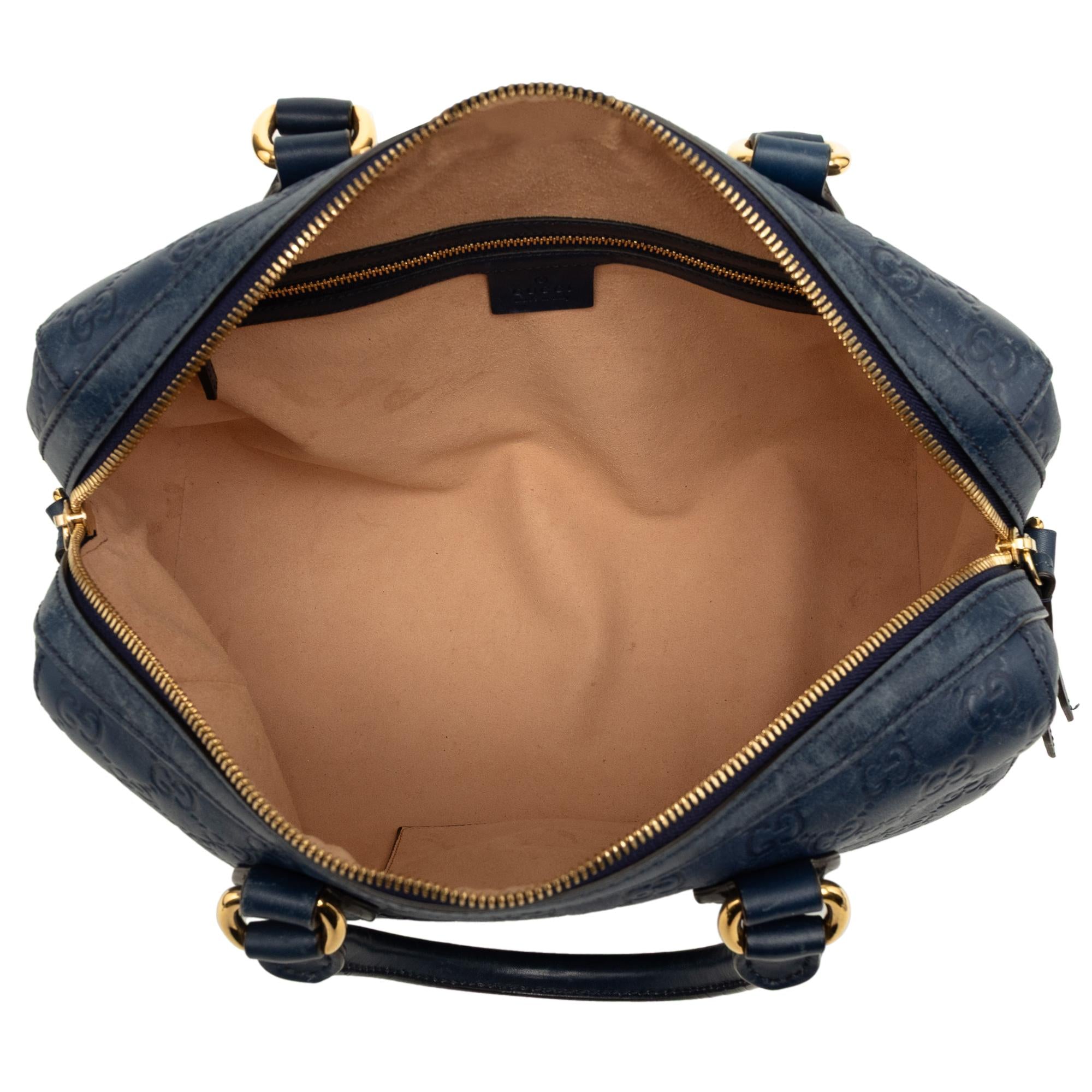 Gucci Guccissima Boston Bag