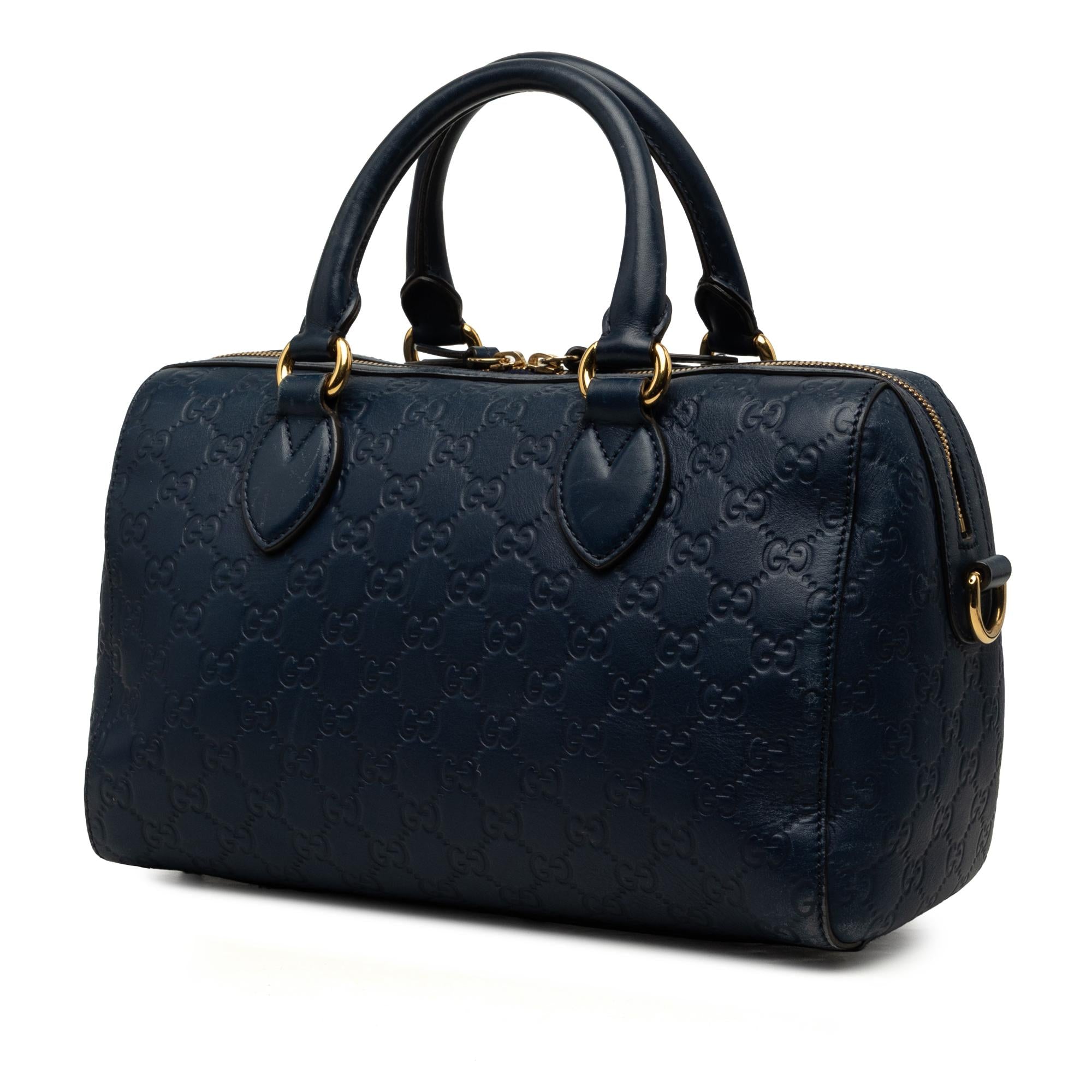 Gucci Guccissima Boston Bag