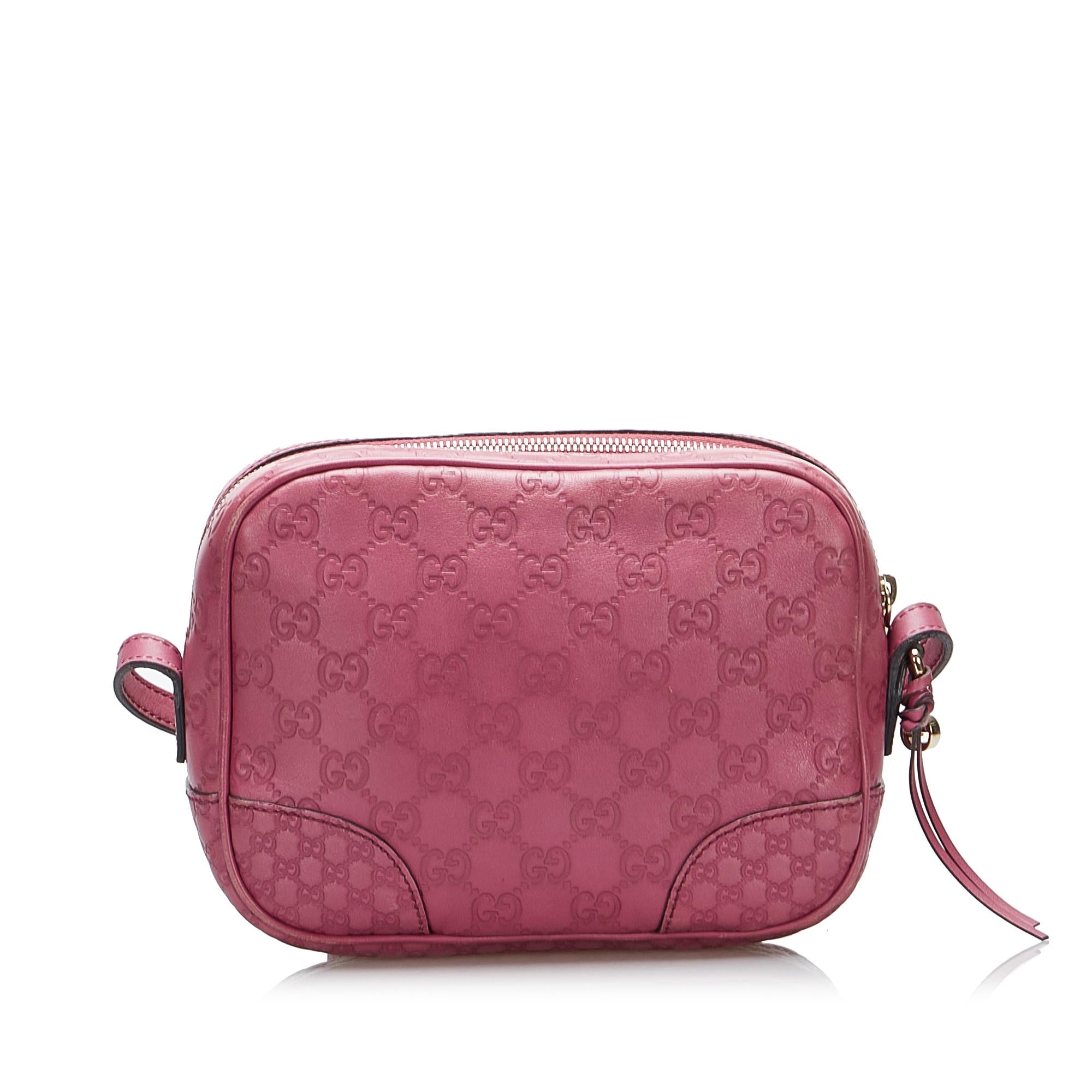 Gucci Guccissima Bree Crossbody Bag SHG Ta60Vl