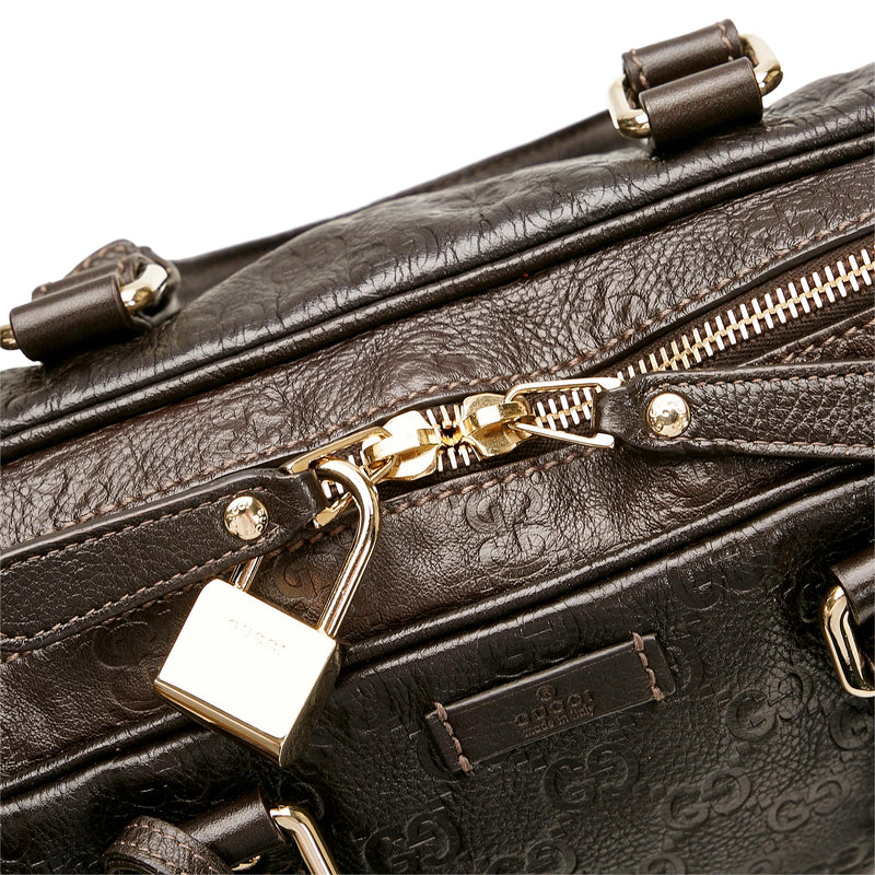 Gucci Guccissima Bright Briefcase (SHG-8KluPf)