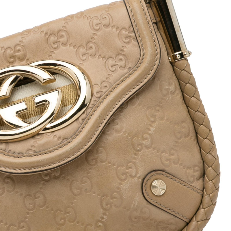 Gucci Guccissima Britt Shoulder Bag (SHG-FQ733L)