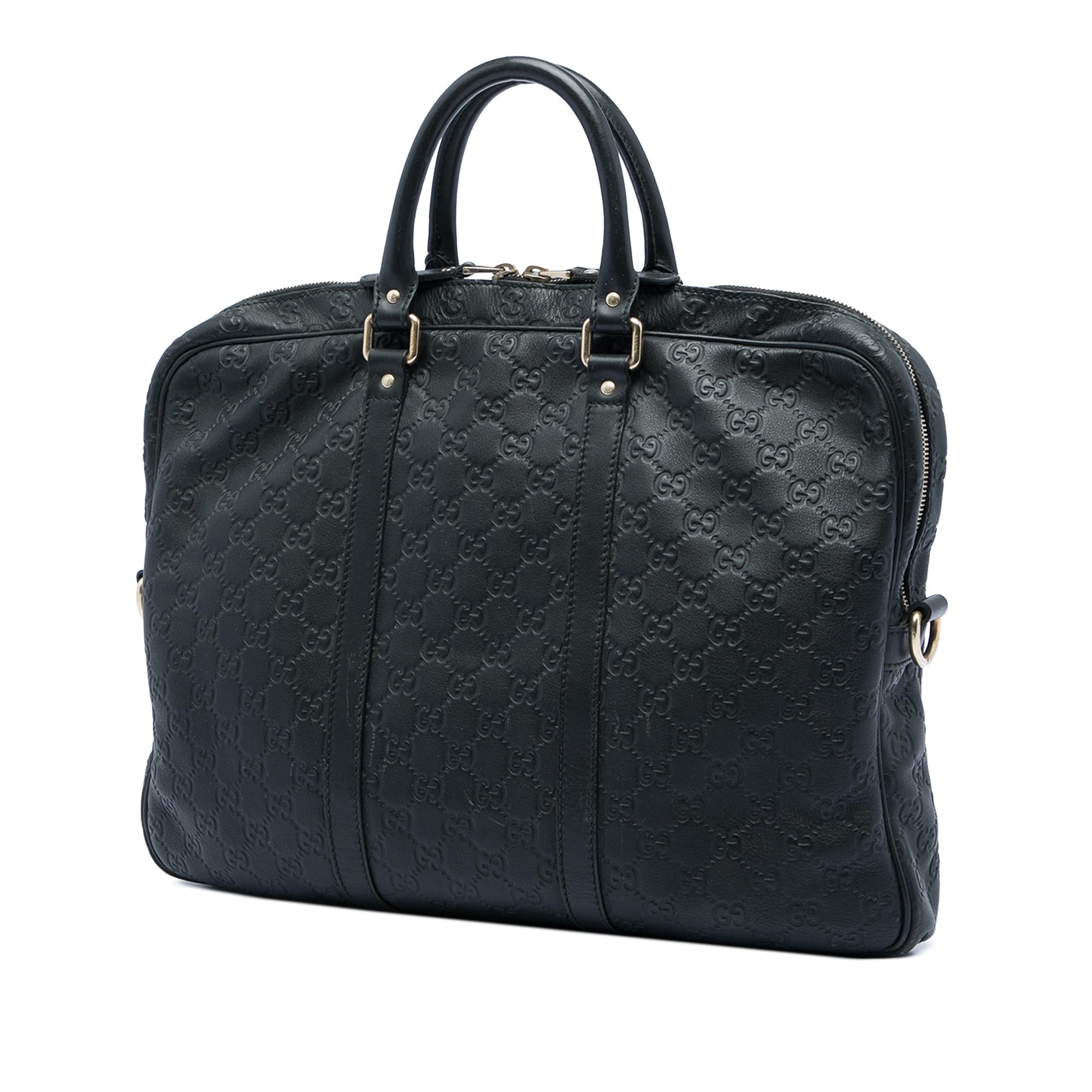 Gucci Guccissima Business Bag