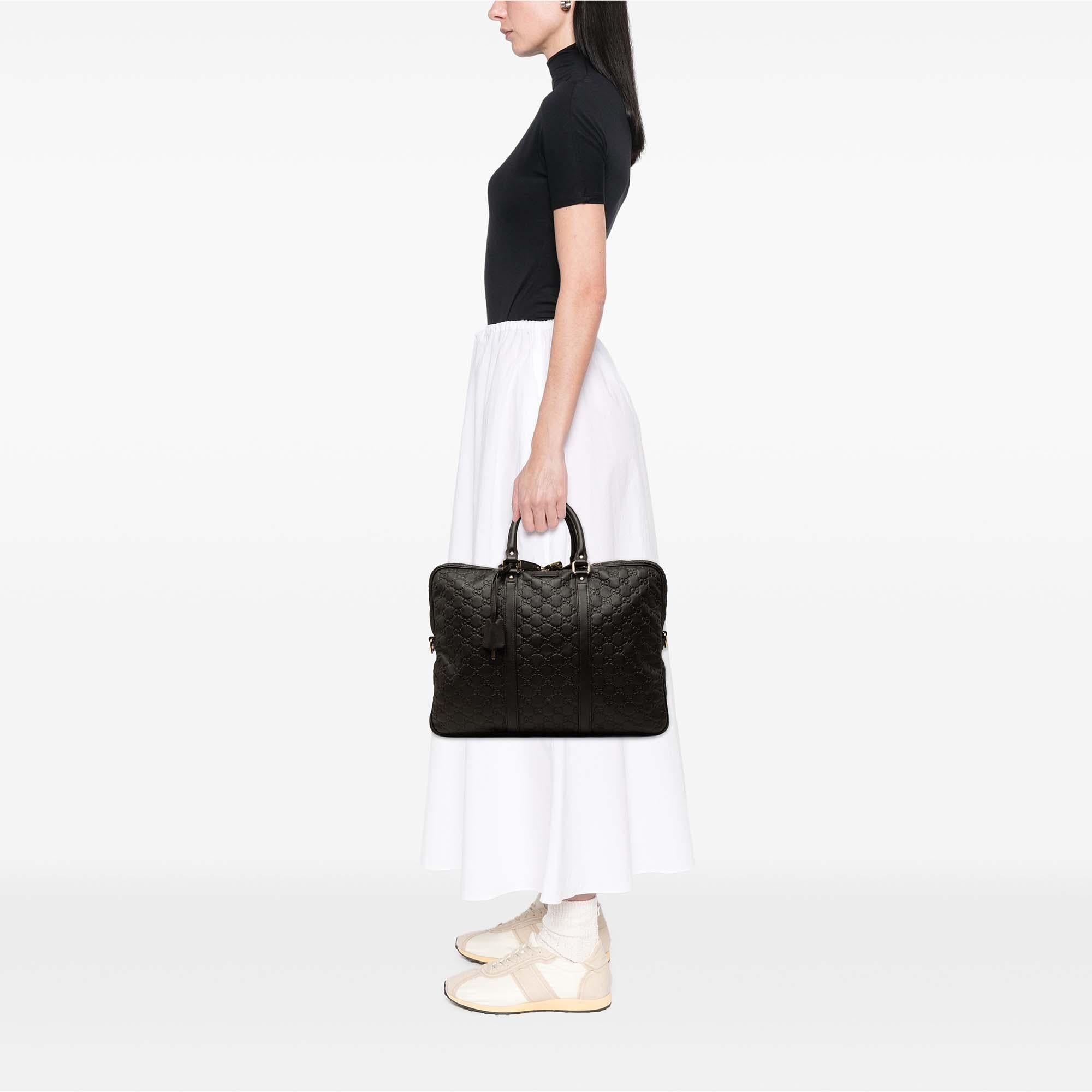Gucci Guccissima Business Bag