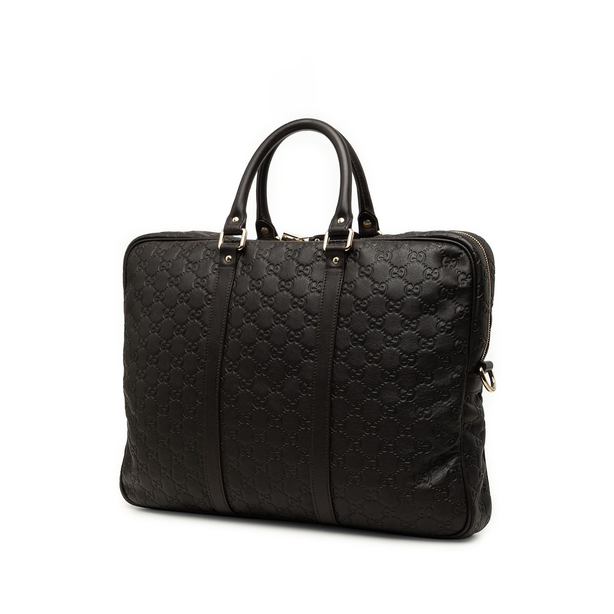 Gucci Guccissima Business Bag