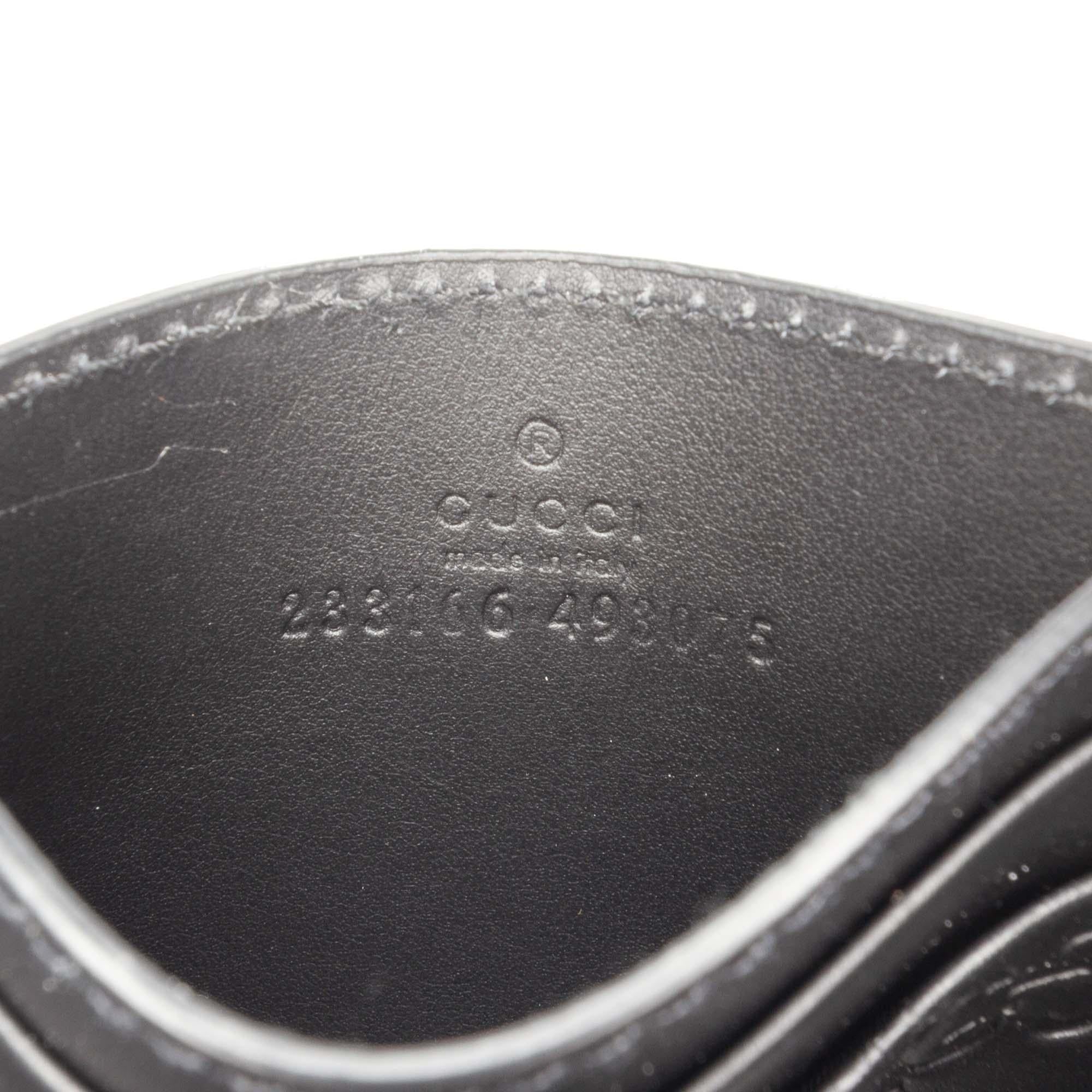 Gucci Guccissima Card Holder