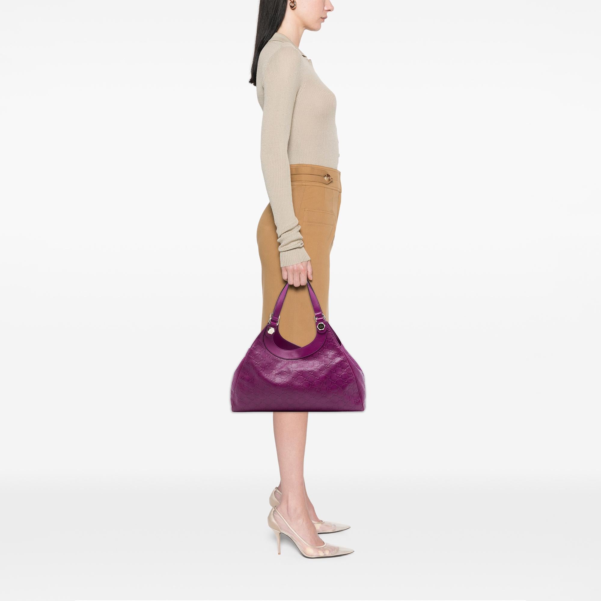 Gucci Guccissima Charmy Shoulder Bag