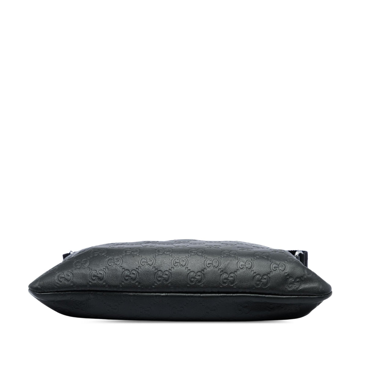 Gucci Guccissima Flat Messenger Bag