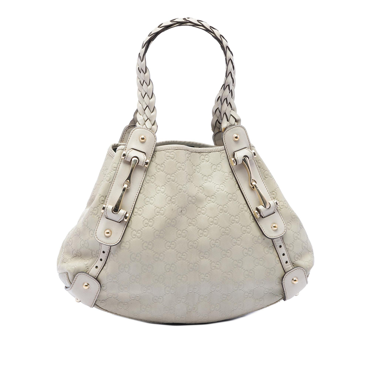 Gucci Guccissima Horsebit Pelham Shoulder Bag