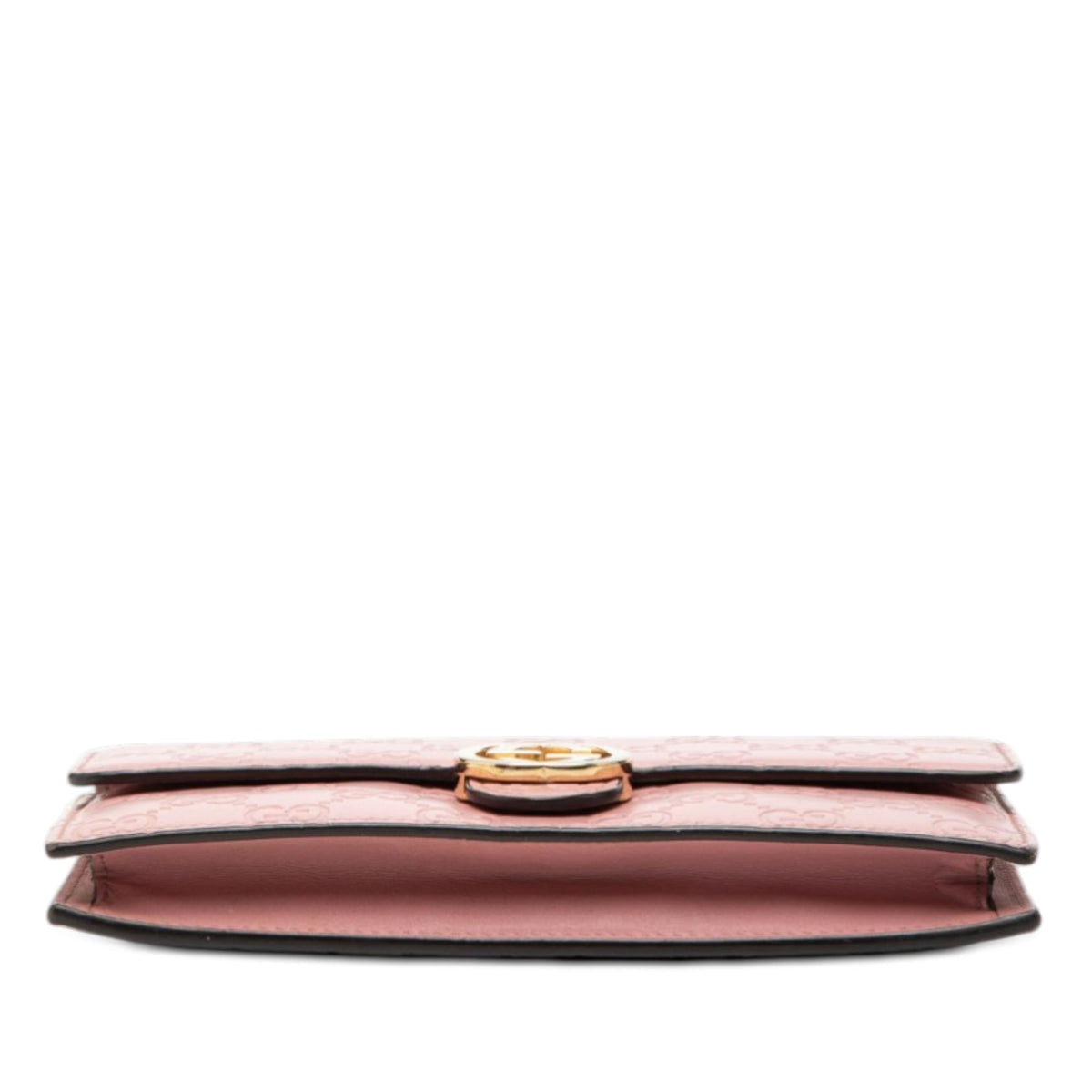 Gucci Guccissima Interlocking G Wallet on Chain