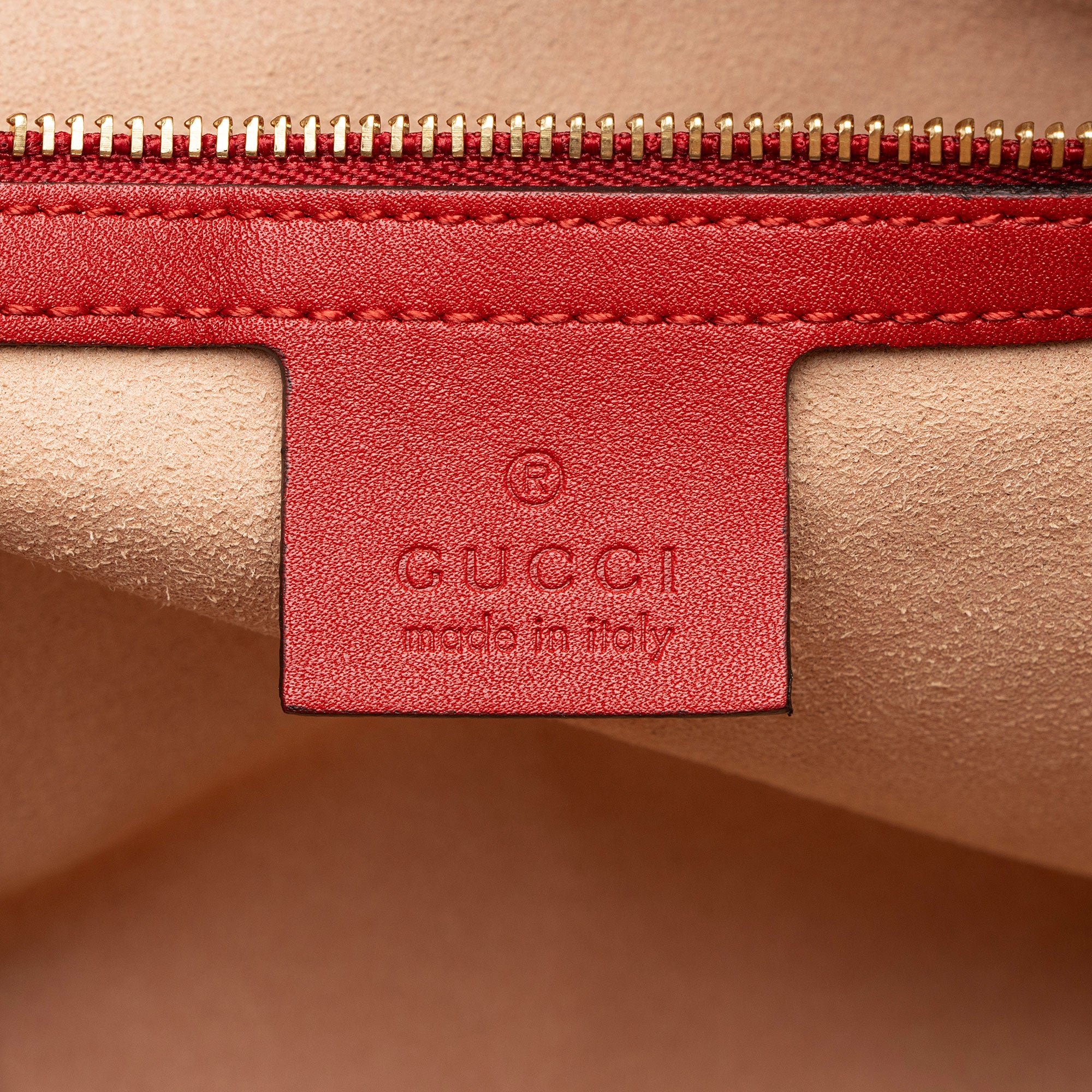 Gucci Guccissima Leather Boston Bag