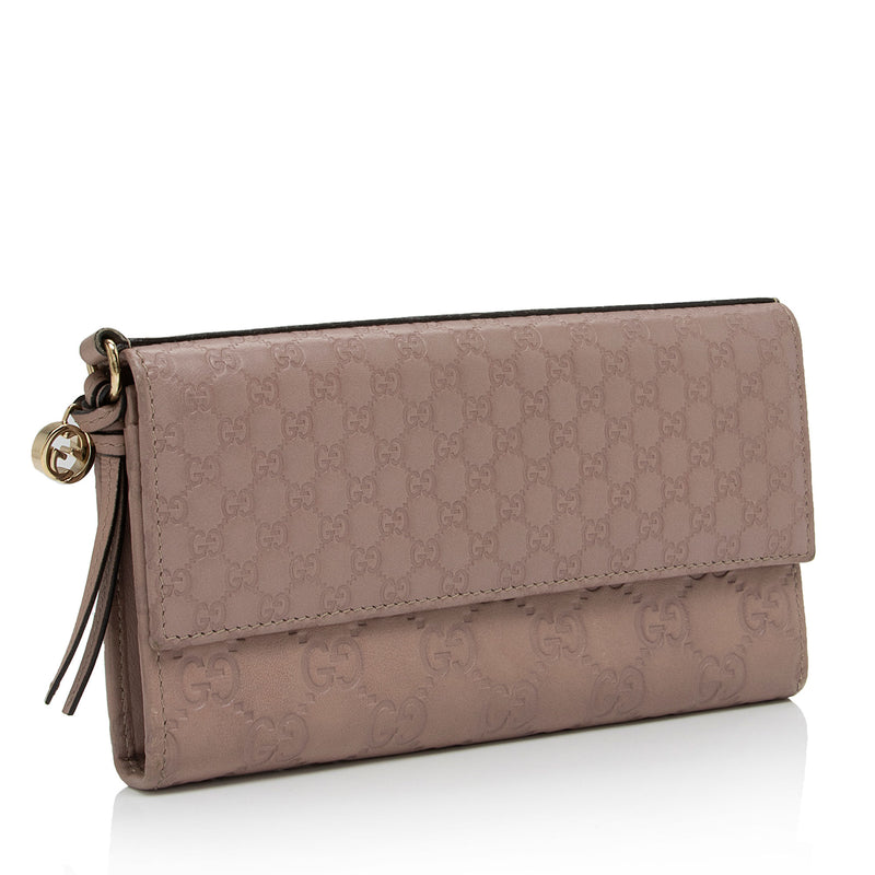 Gucci Guccissima Leather Bree Continental Wallet (SHF-NXJ3NA)