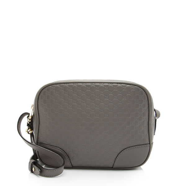 Gucci Guccissima Leather Bree Disco Shoulder Bag (SHF-wVBwEk)