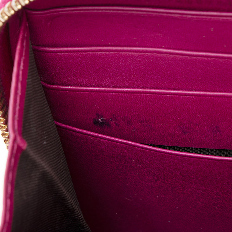 Gucci Guccissima Leather Bree Zip Around Wallet (SHF-s1cU37)