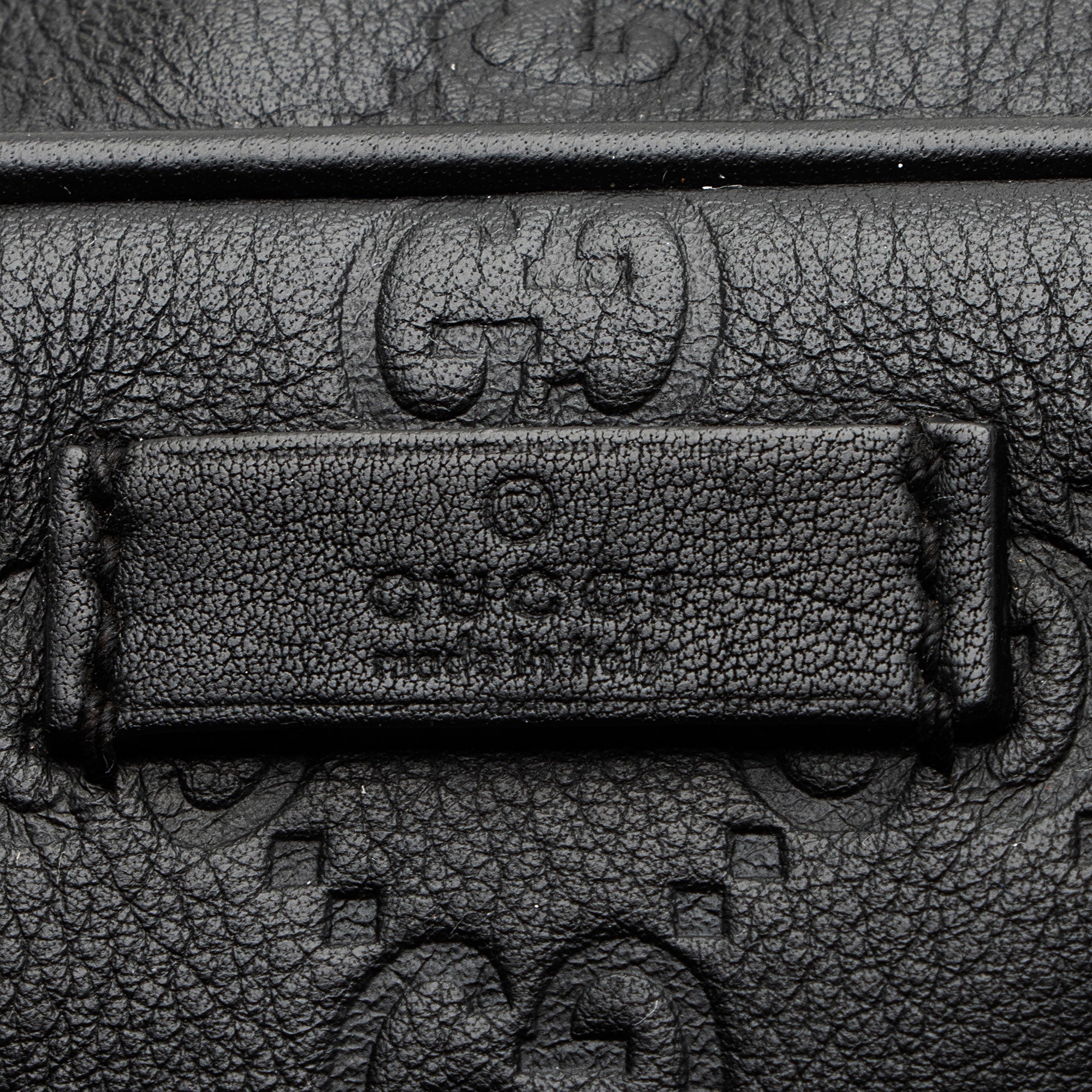 Gucci Guccissima Leather Briefcase